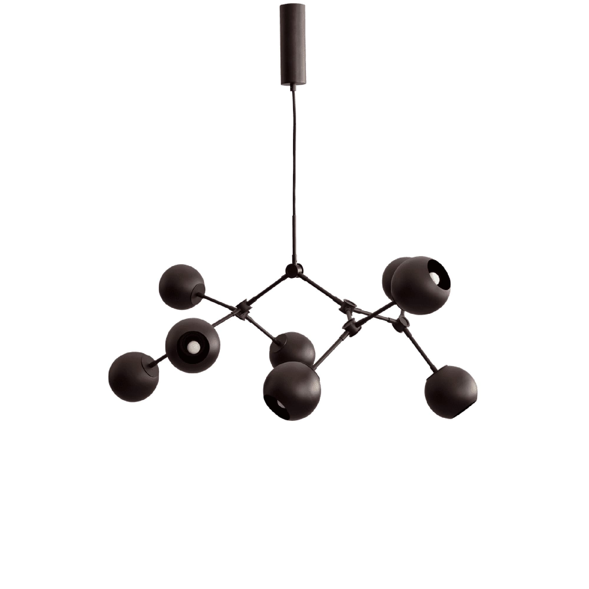 Drop Globe Kattovalaisin Burned Black Mini 95 cm