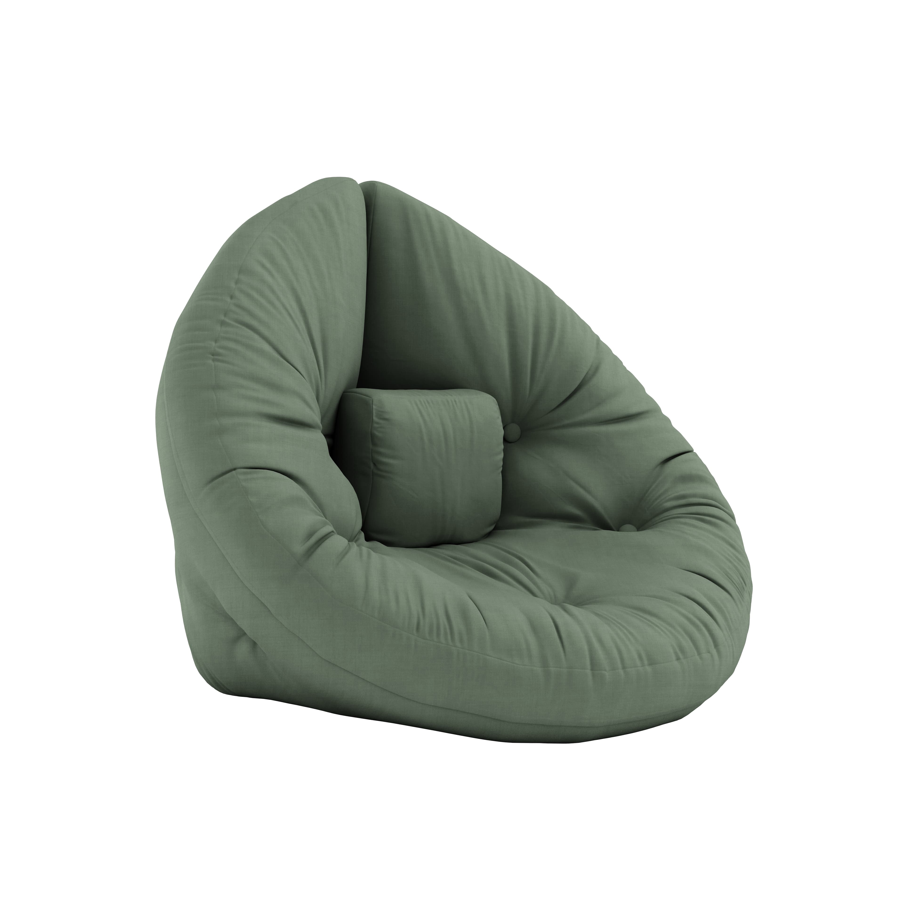 Mini Nido Loungepuff Oliivinvihreä