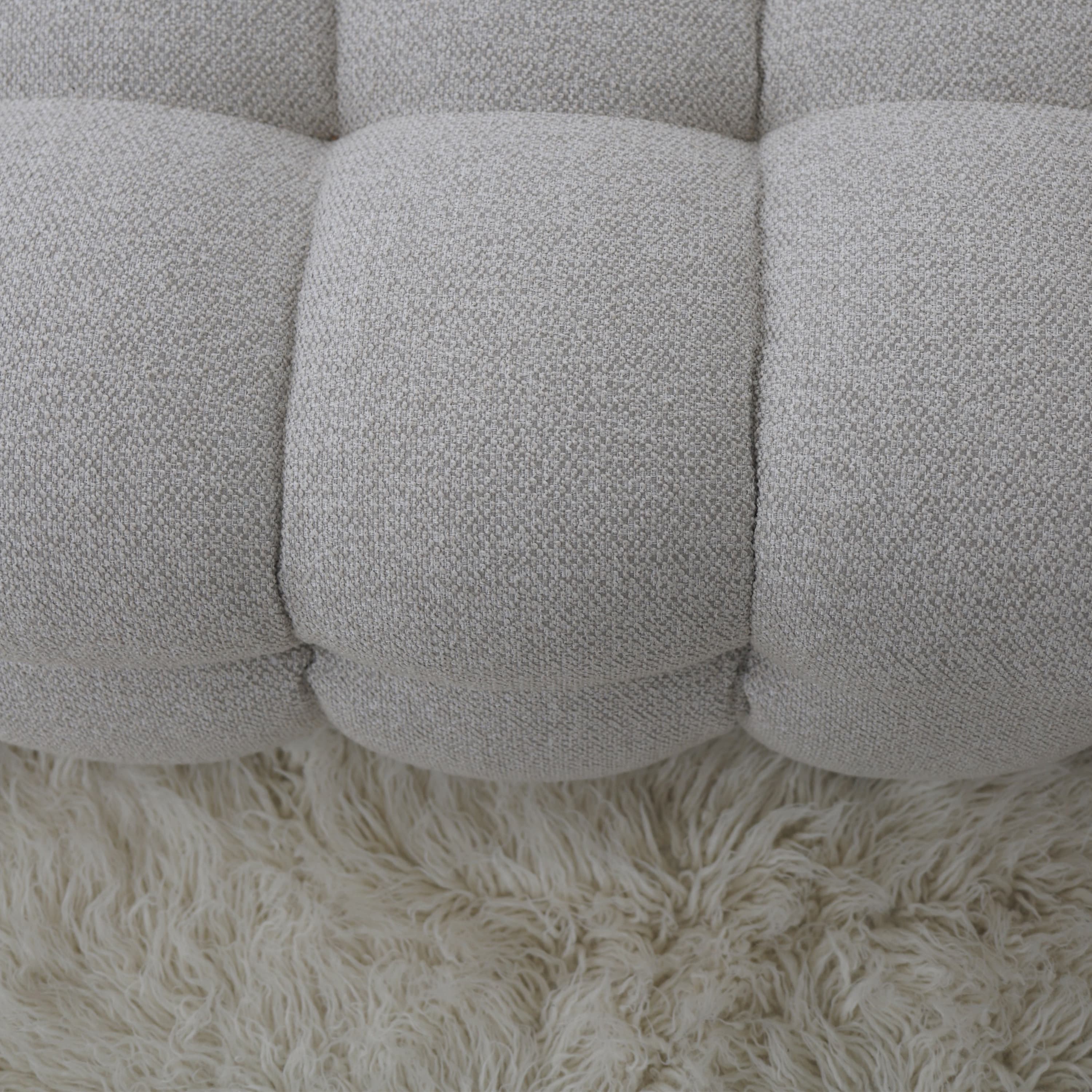 Billie 1.5-istuttava Sivumoduuli Oikea Käsinoja Beige Bouclé 141cm