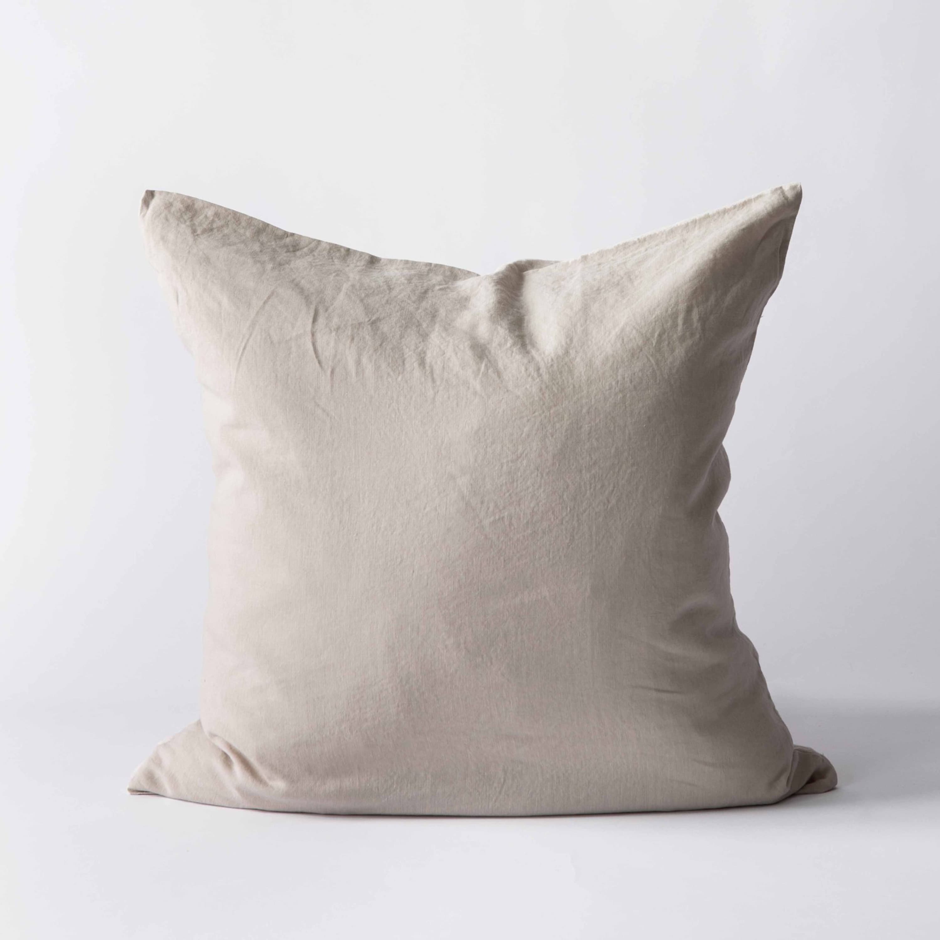 Tyynynpäällinen/Tyynyliina Pellava Warm Grey 65x65