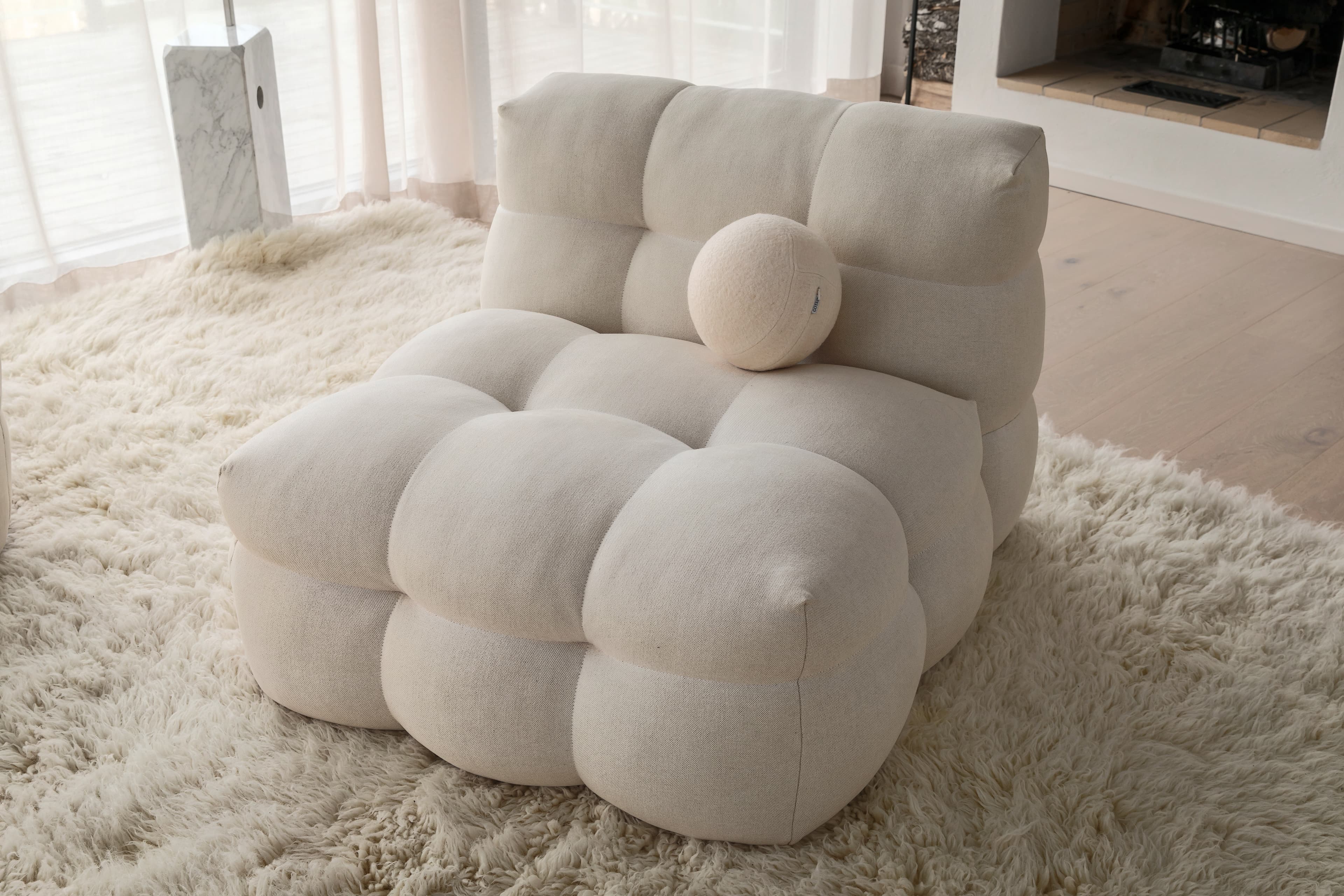 Billie Loungetuoli Nature 89cm