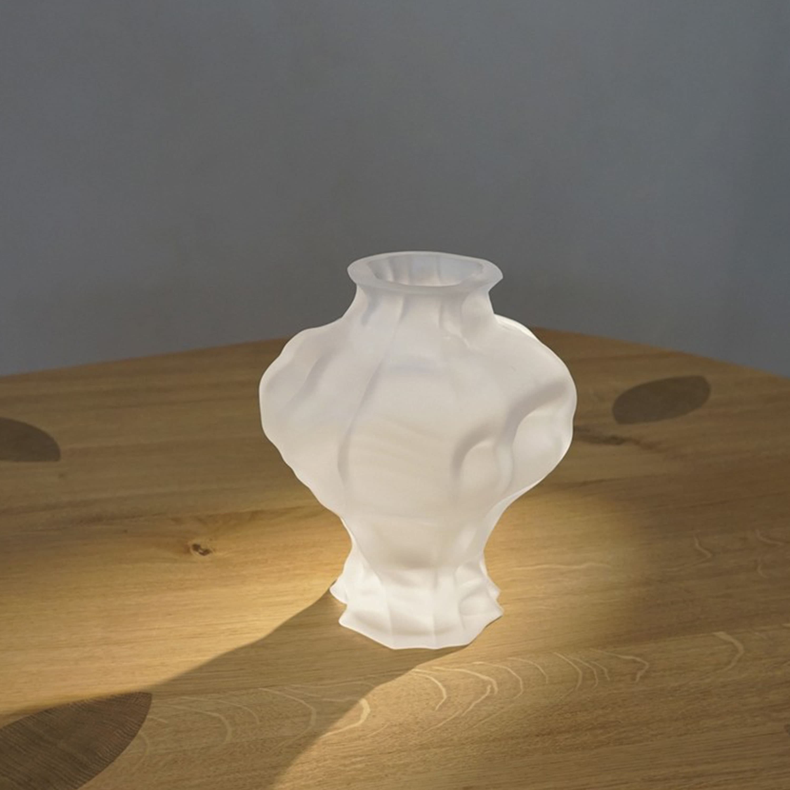 Ammonit Maljakko Huurrettu 30cm