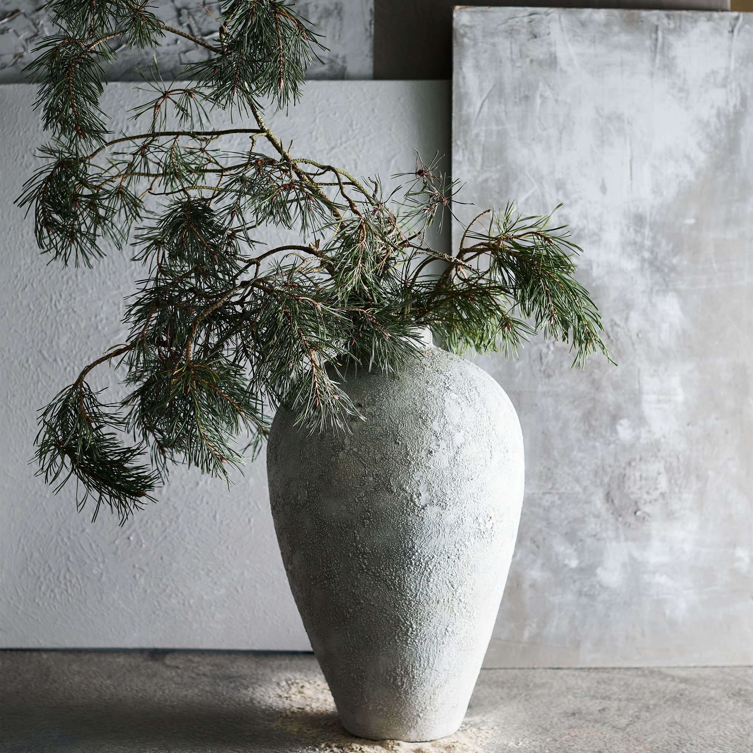 Luna Ruukku Grey Terrakotta Ø35