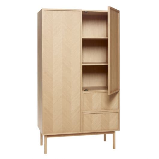 Herringbone Vaatekaappi FSC Tammea 100 x 180 cm