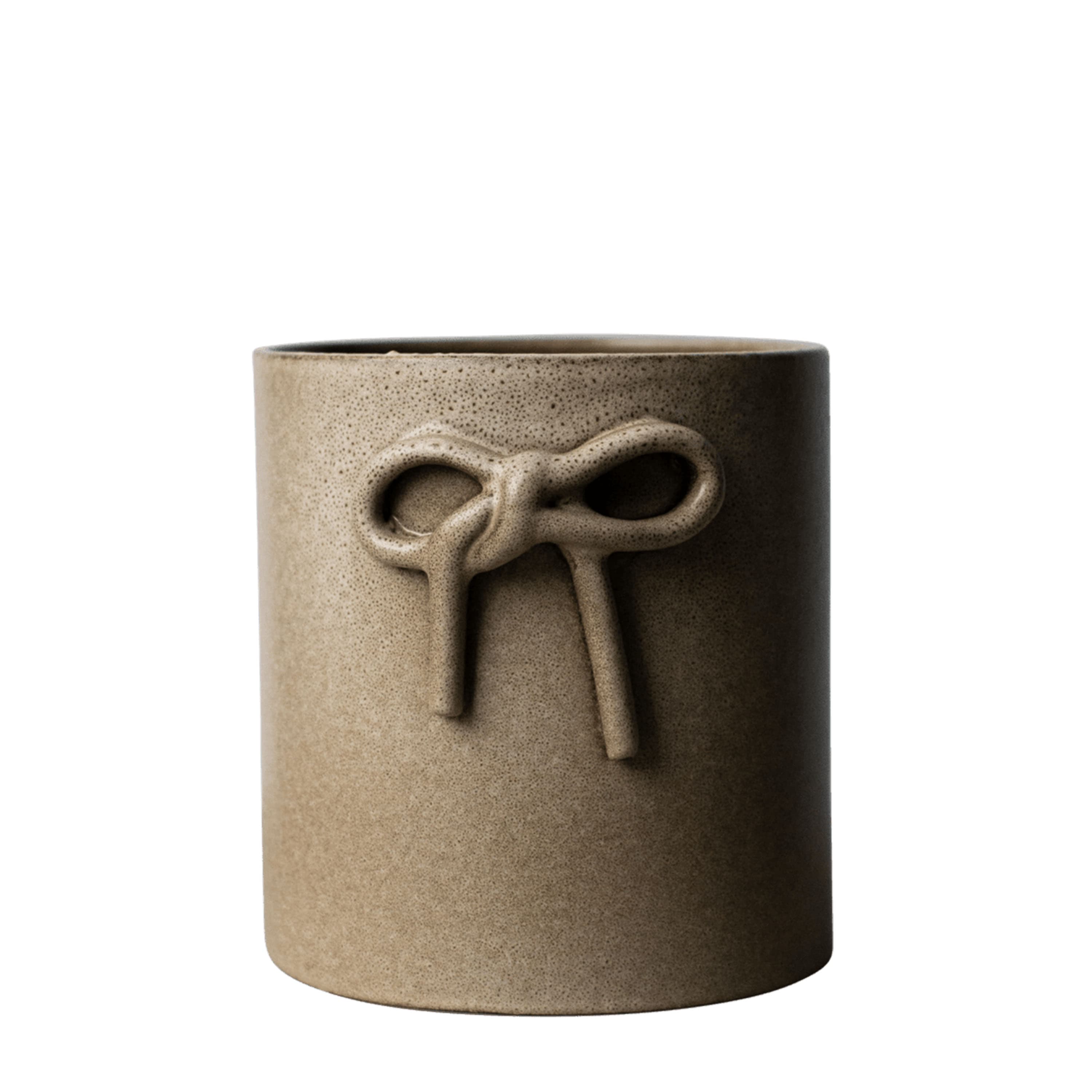 Bow Maljakko Beige Small