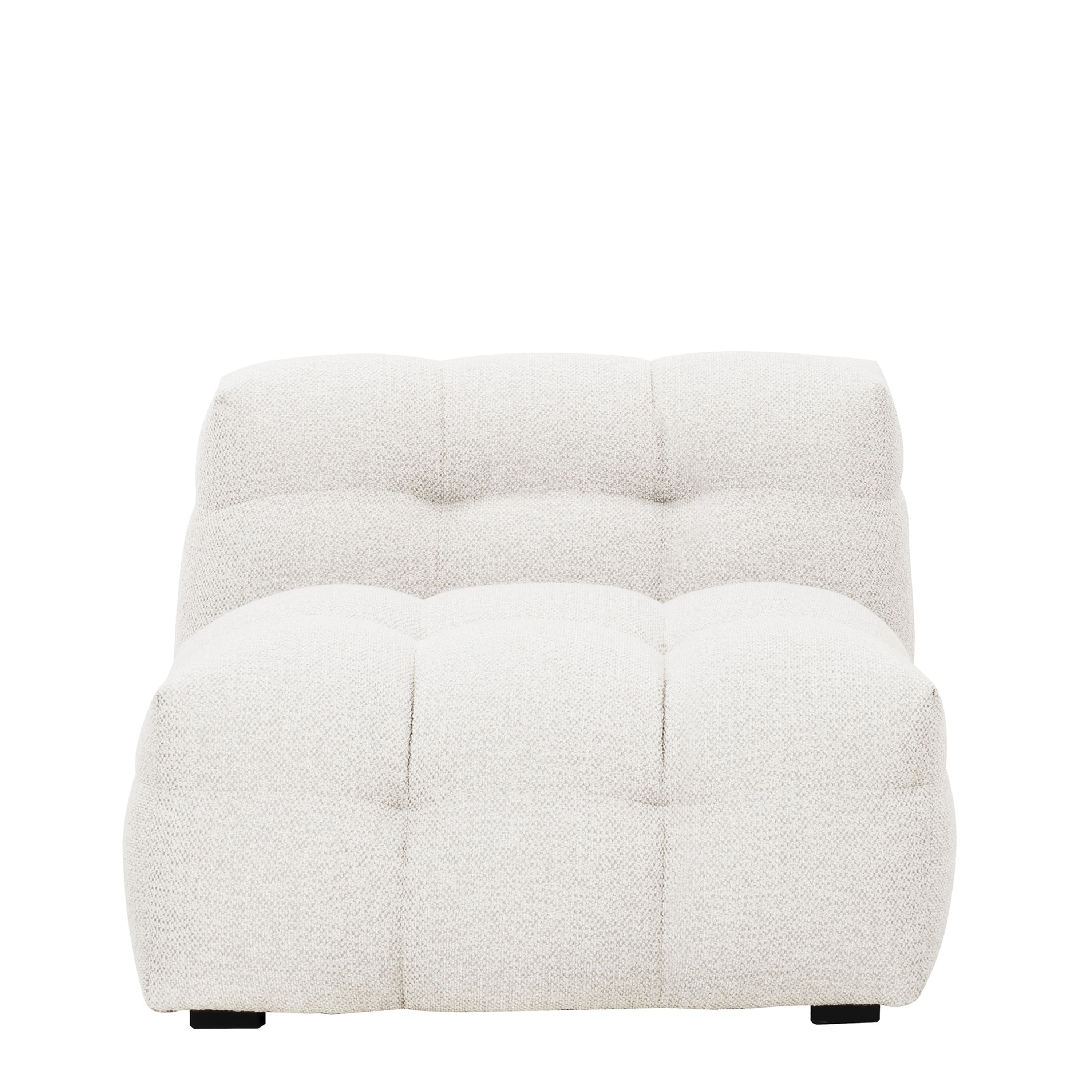 Billie Loungetuoli Ivory Bouclé 89cm