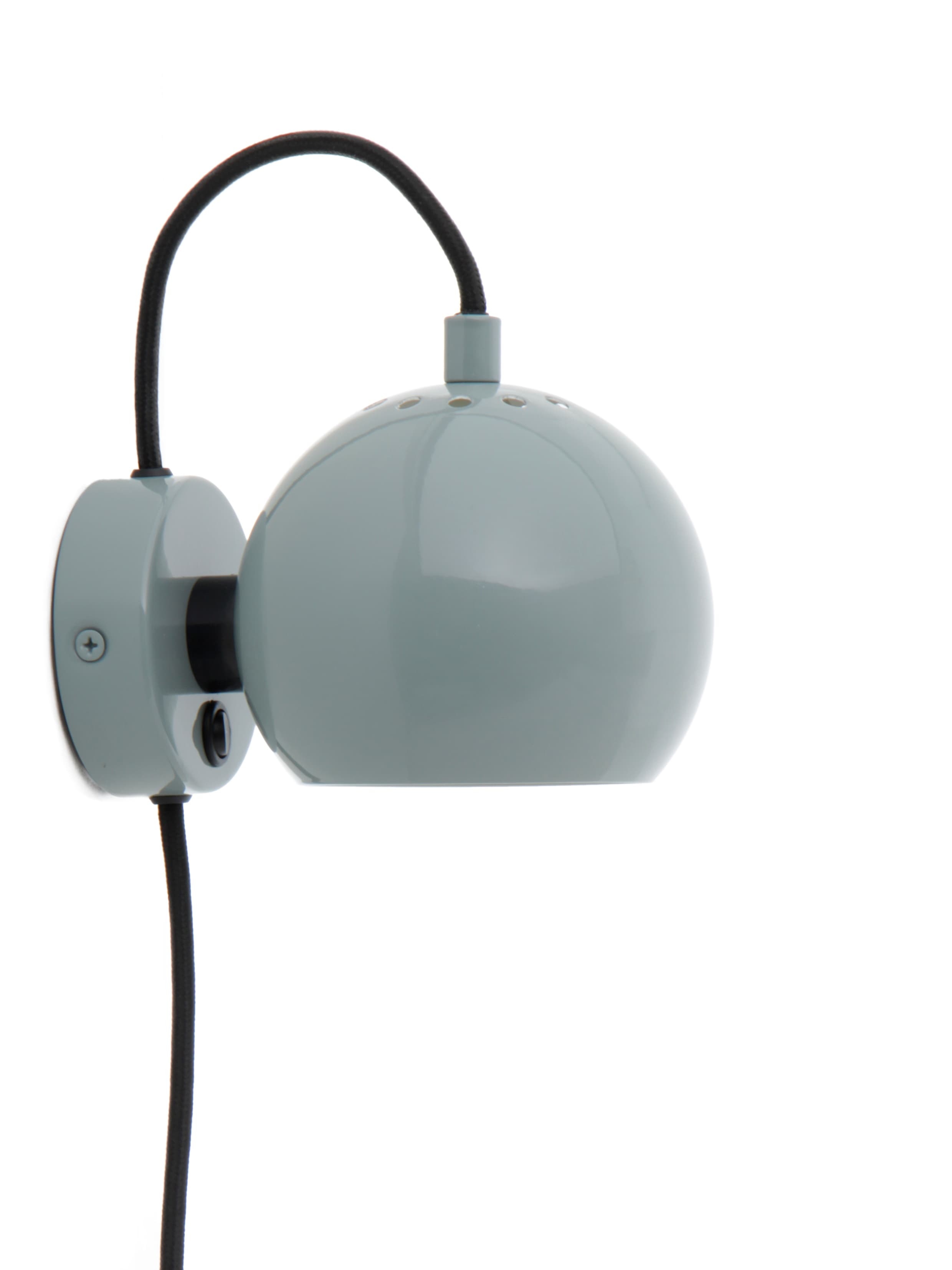 Ball Seinävalaisin Glossy Mint Ø12