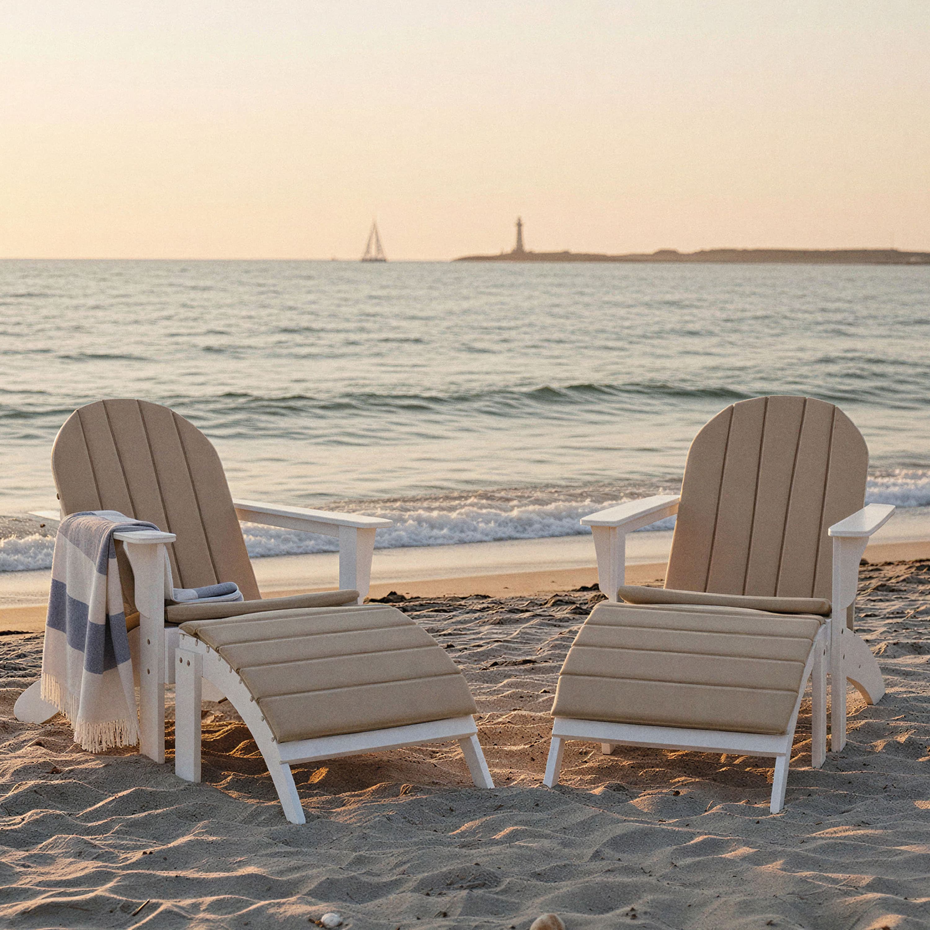 Adirondack Rahi Tyyny Sandy Grey 62x54