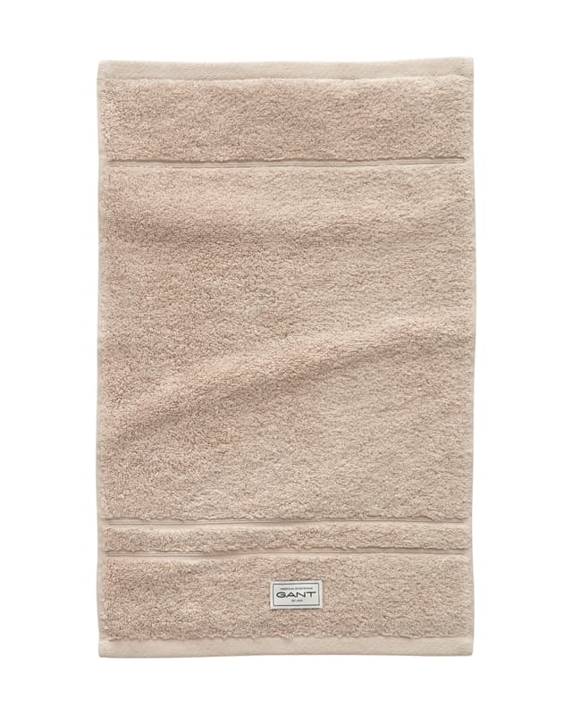 Organic Premium Terry Pyyhe Silver Sand 30x50