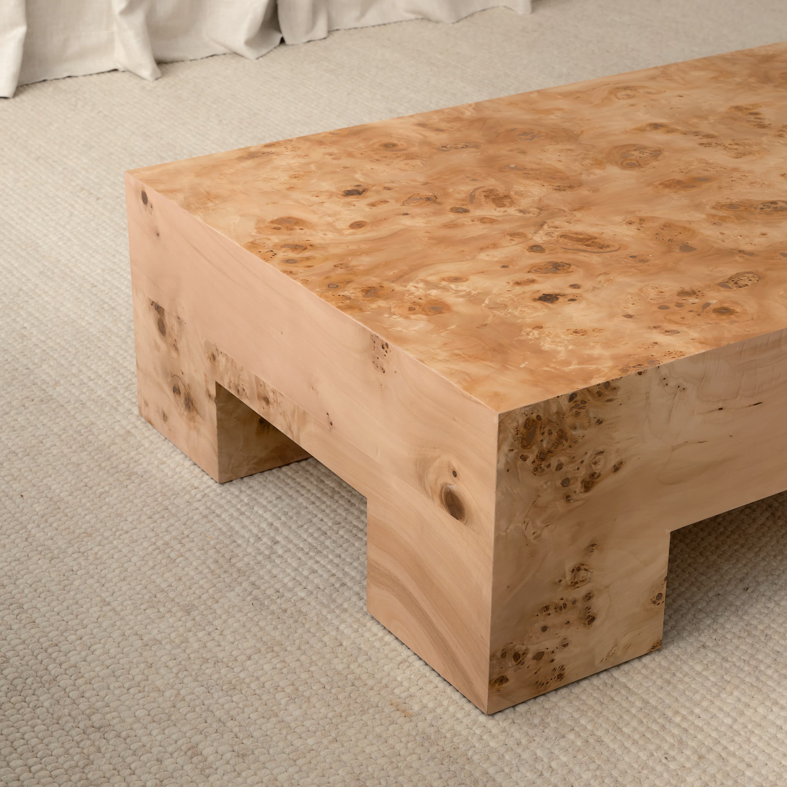 Chunky Sohvapöytä Poppel 130x70