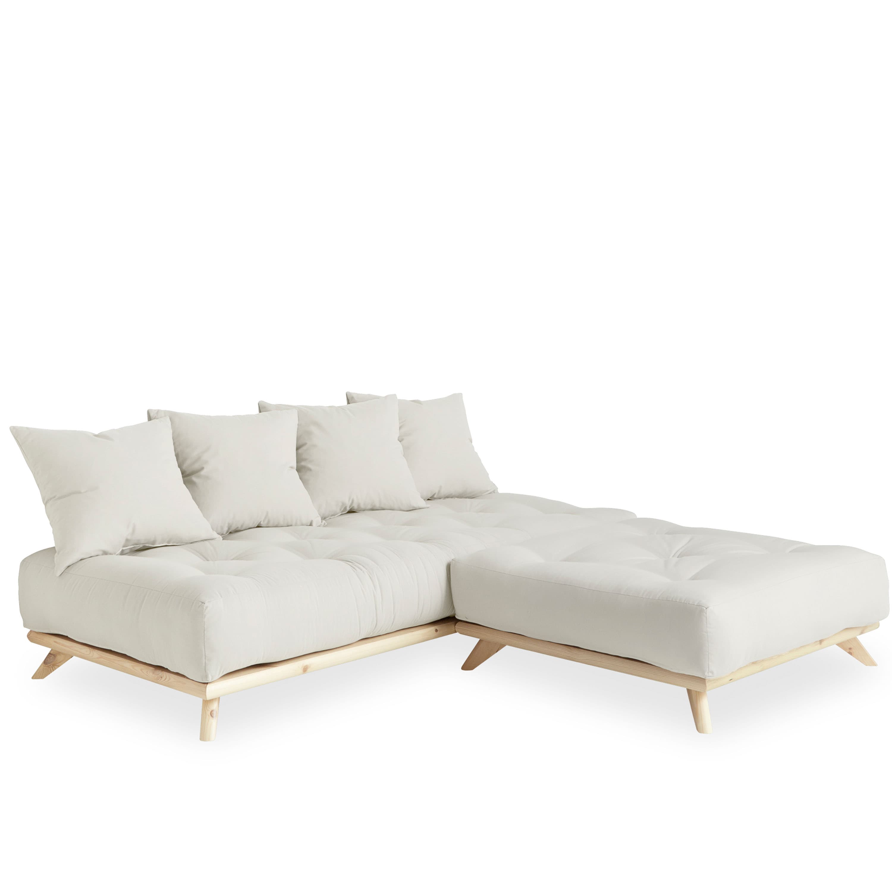 Senza Vuodesohva Luonnollinen/Valkoinen 200 cm