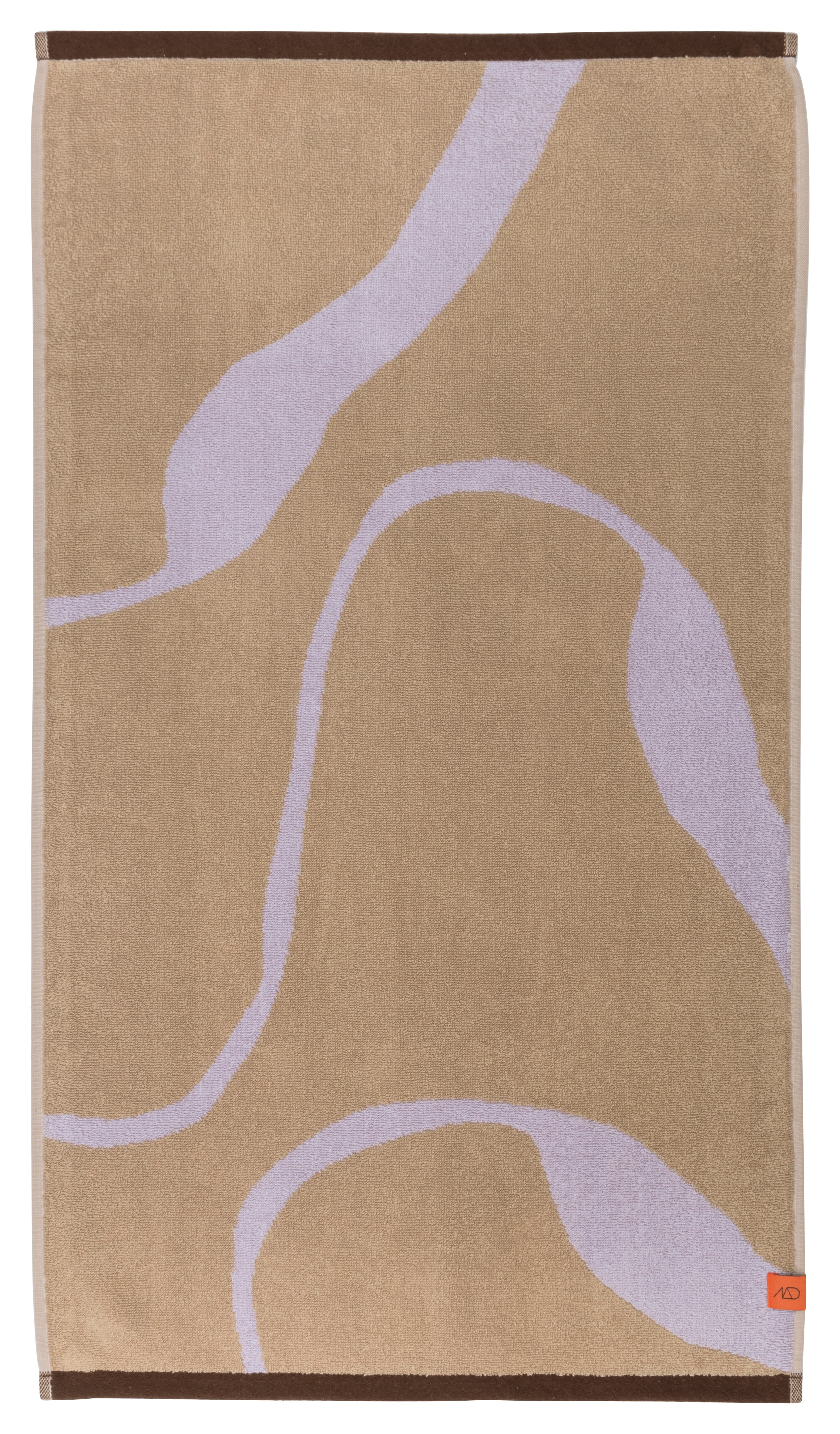 Nova Arte Pyyhe Sand/Lilac 70x133