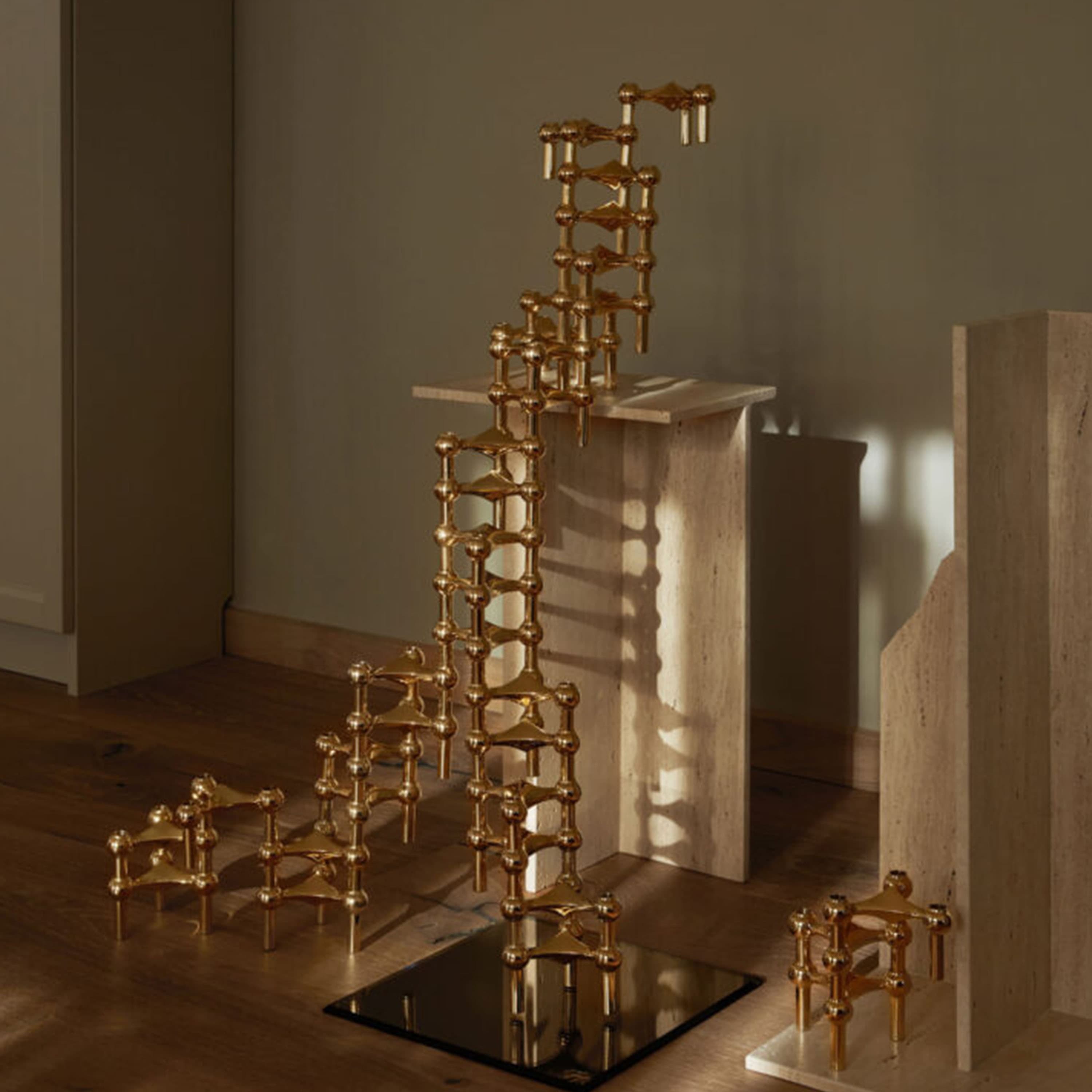 STOFF Nagel Kynttilänjalka Solid Brass