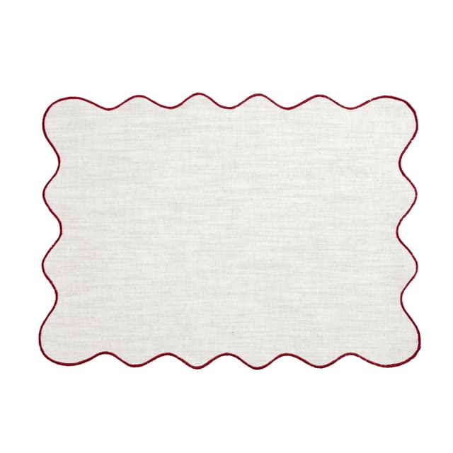 Sabina Tabletti Viininpunainen 35x45 cm