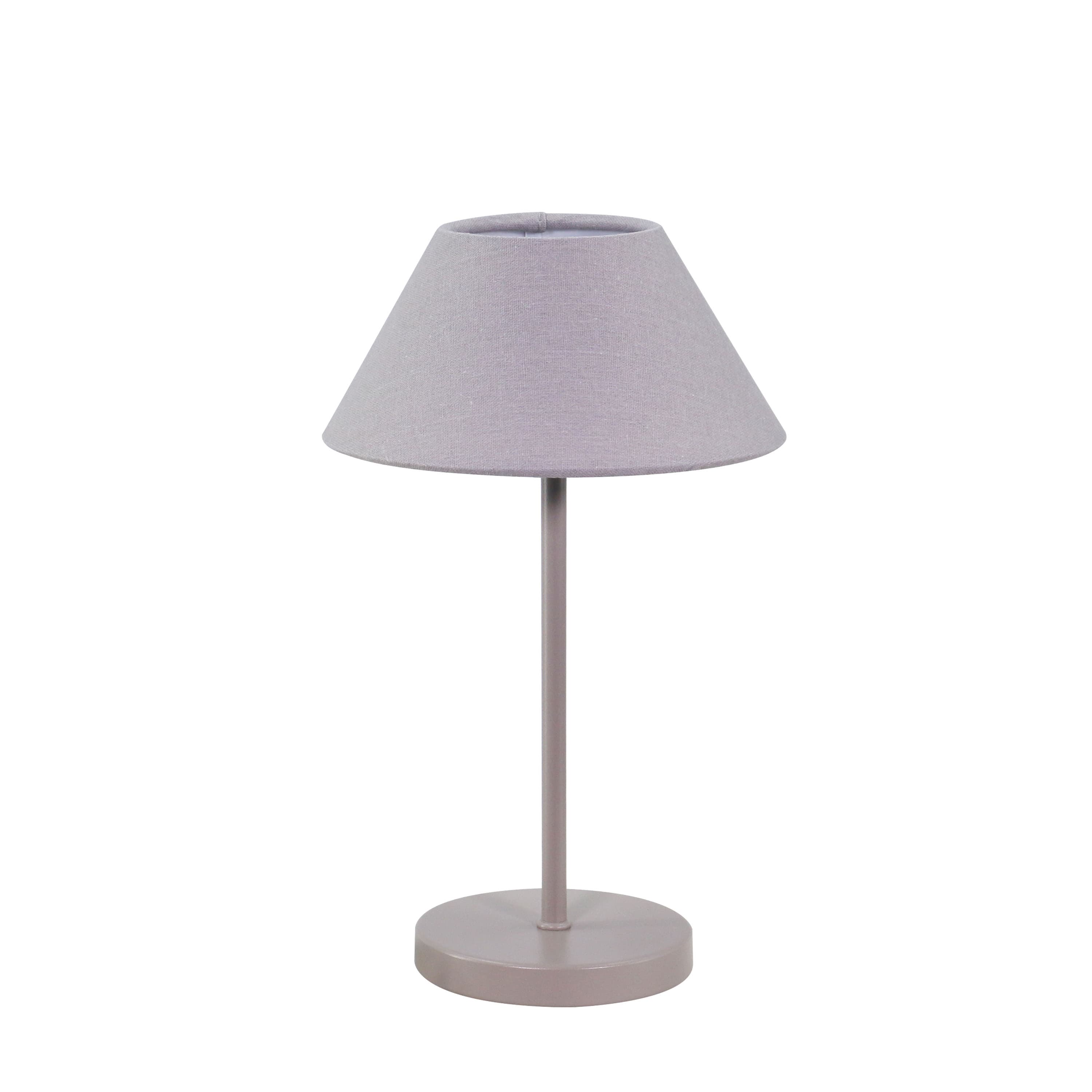 Teya Kannettava Pöytävalaisin Warm Grey 26cm