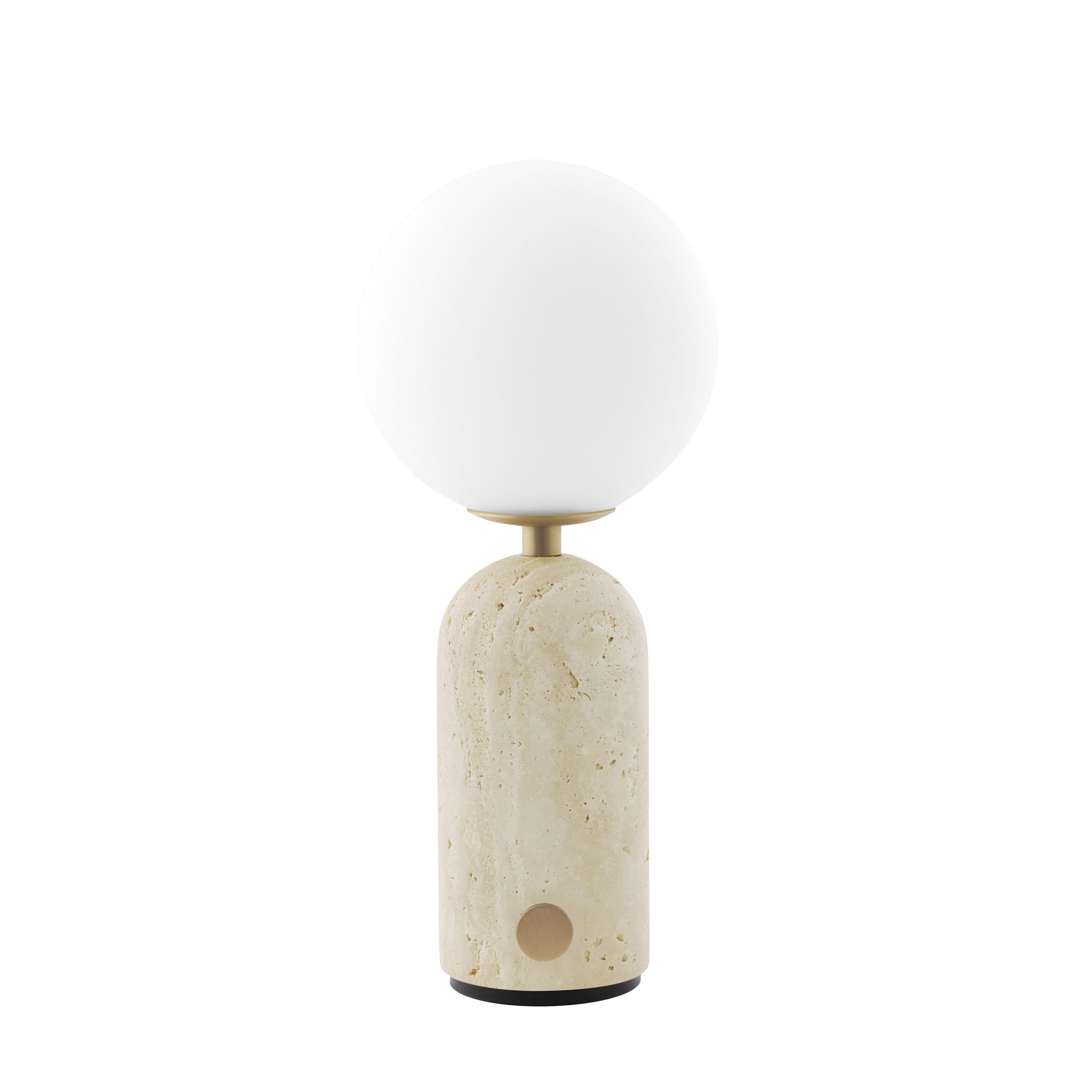 Torrano Kannettava Pöytävalaisin Beige travertiini