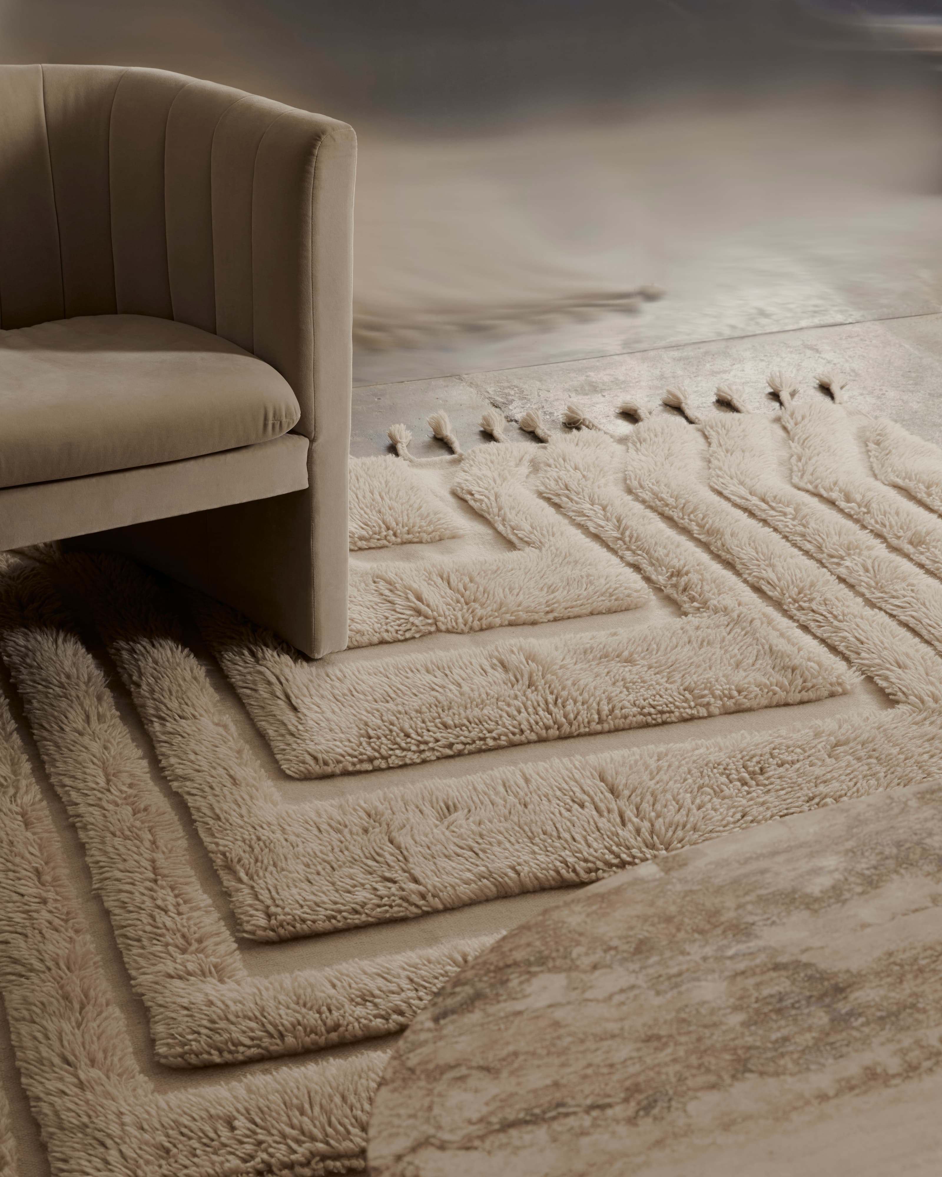 Kask Villamatto Beige 200x300