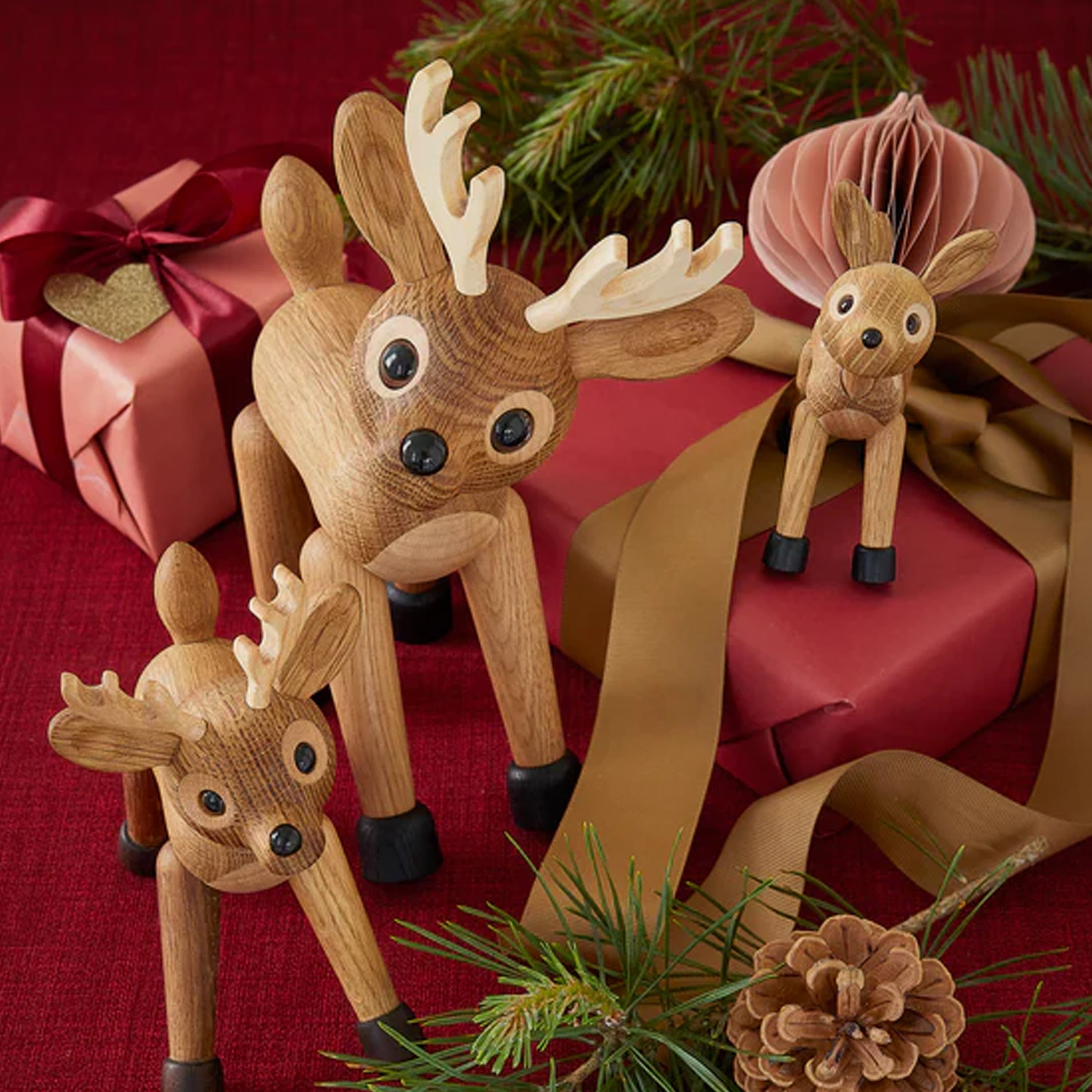 Spot Baby Deer Koriste Tammi/Vaahtera 12.7cm