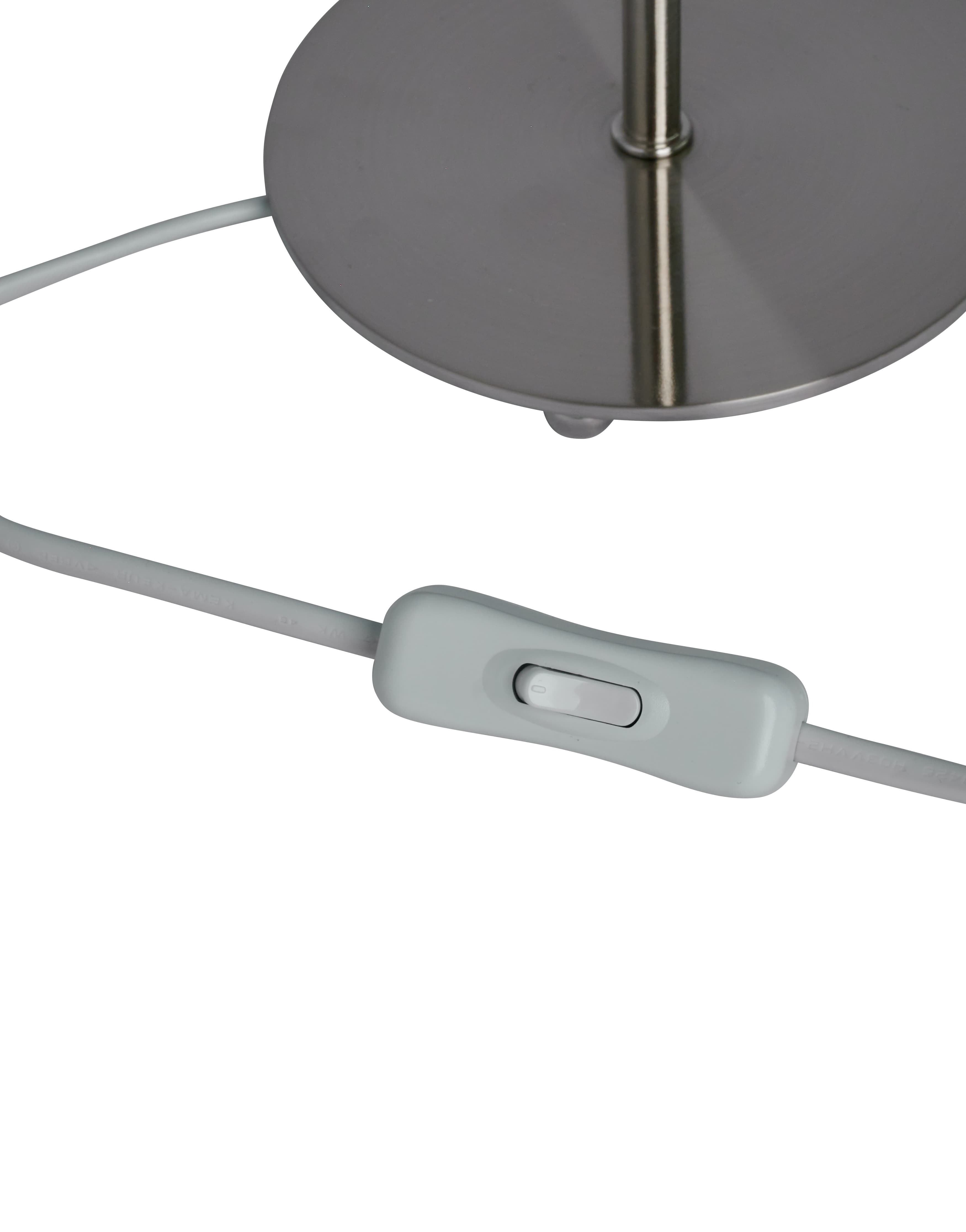 Line Lampunjalka Matt Chrome 45cm