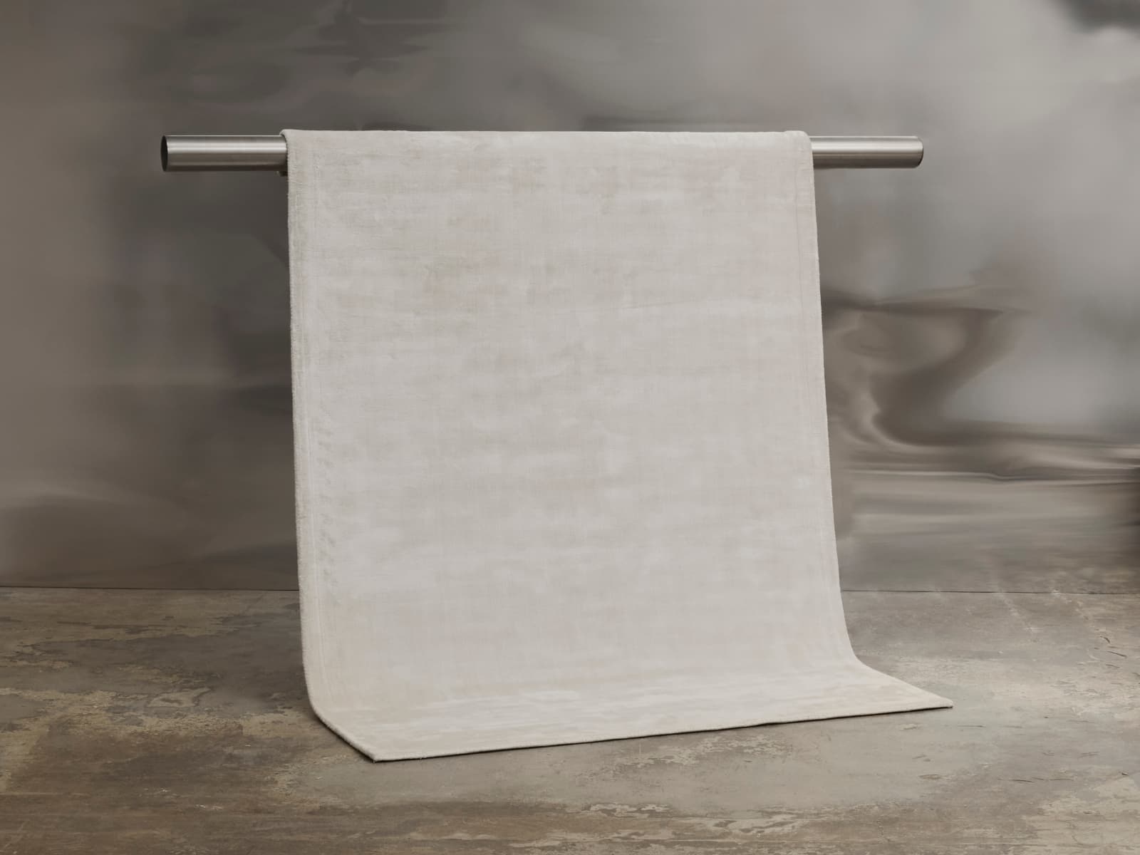 Backfjall Viskoosimatto Beige/Valkoinen 170x240