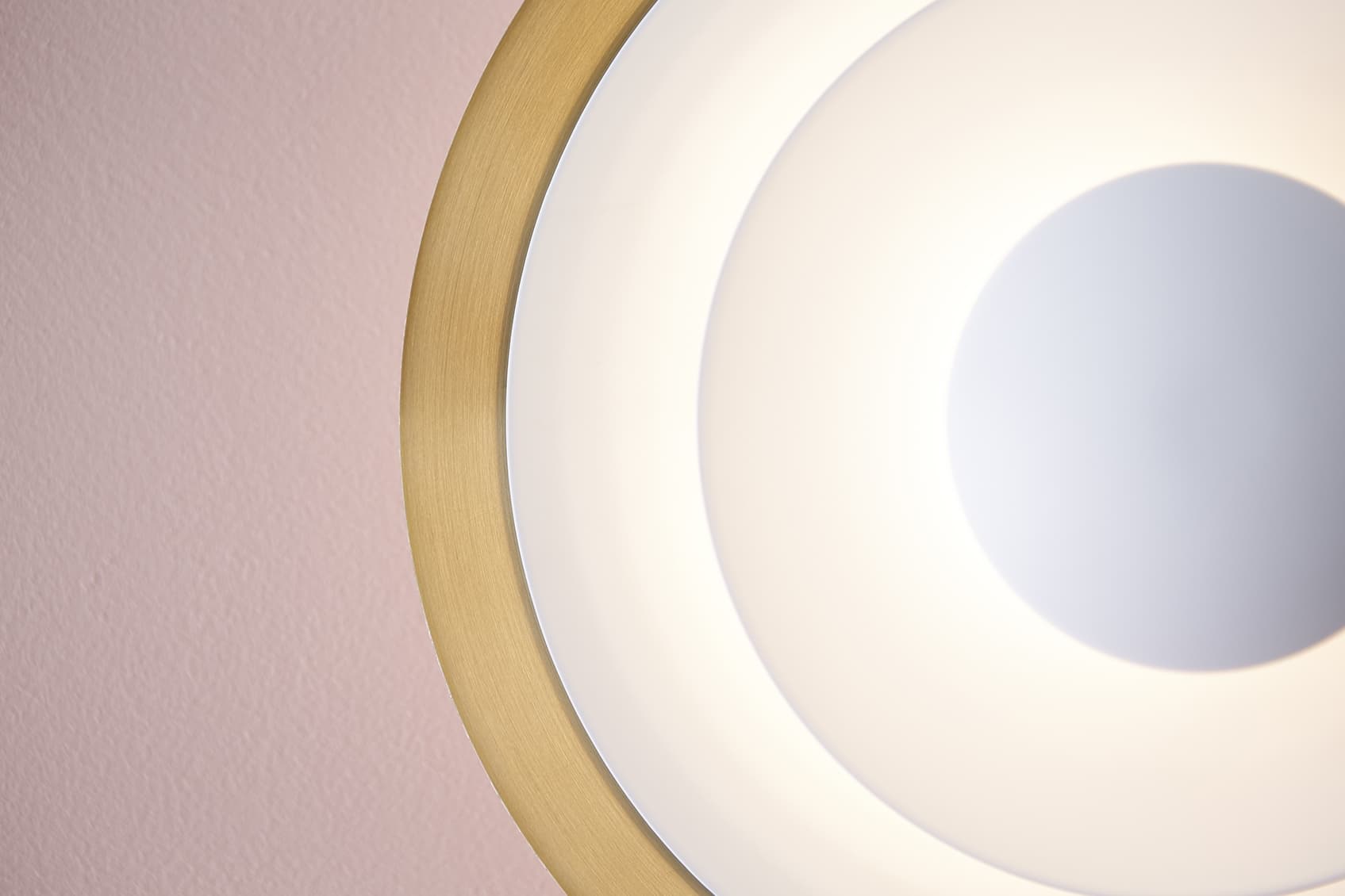 Diablo LED Seinävalaisin Messinki Ø 30