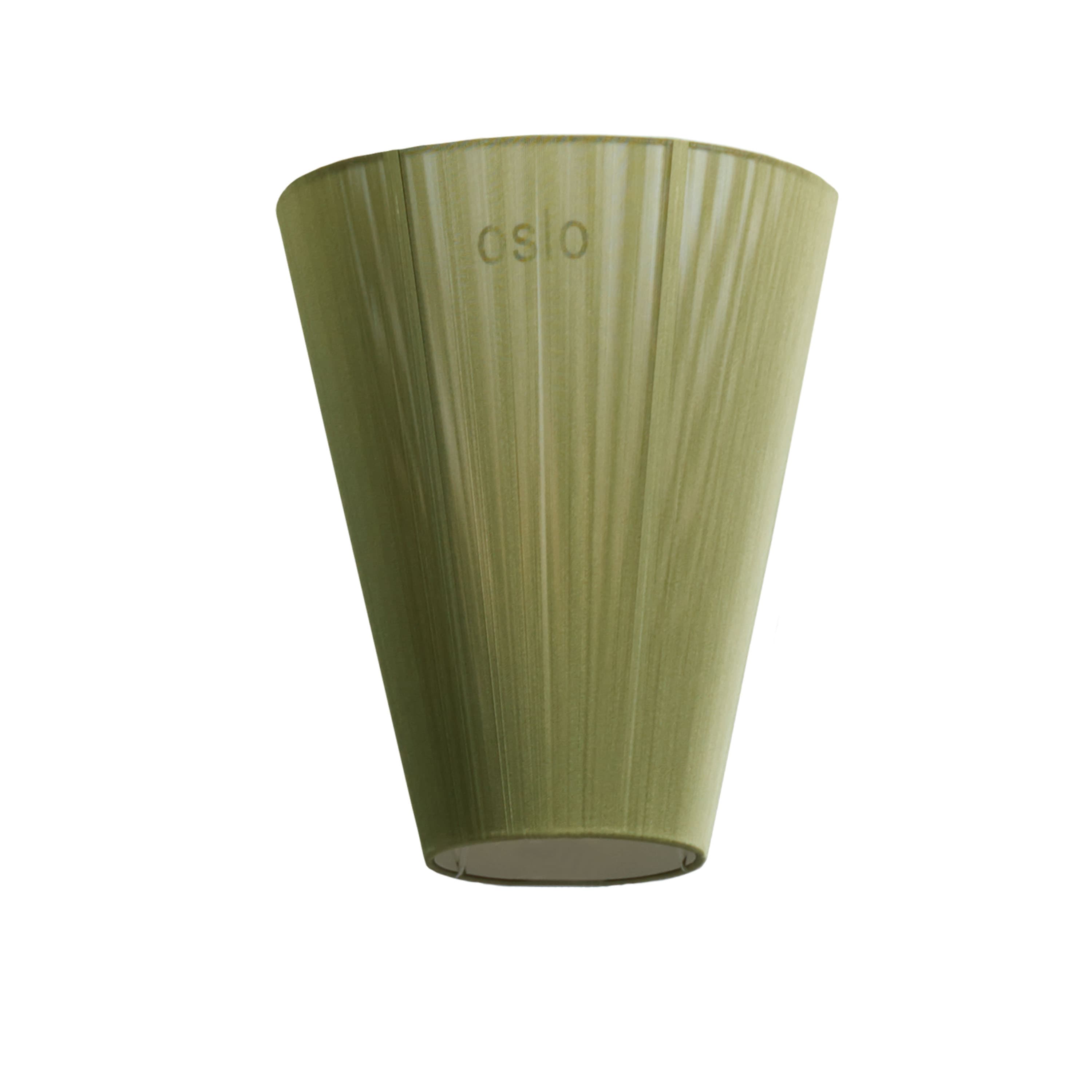 Oslo Wood Lattiavalaisin Varjostin Olive Green