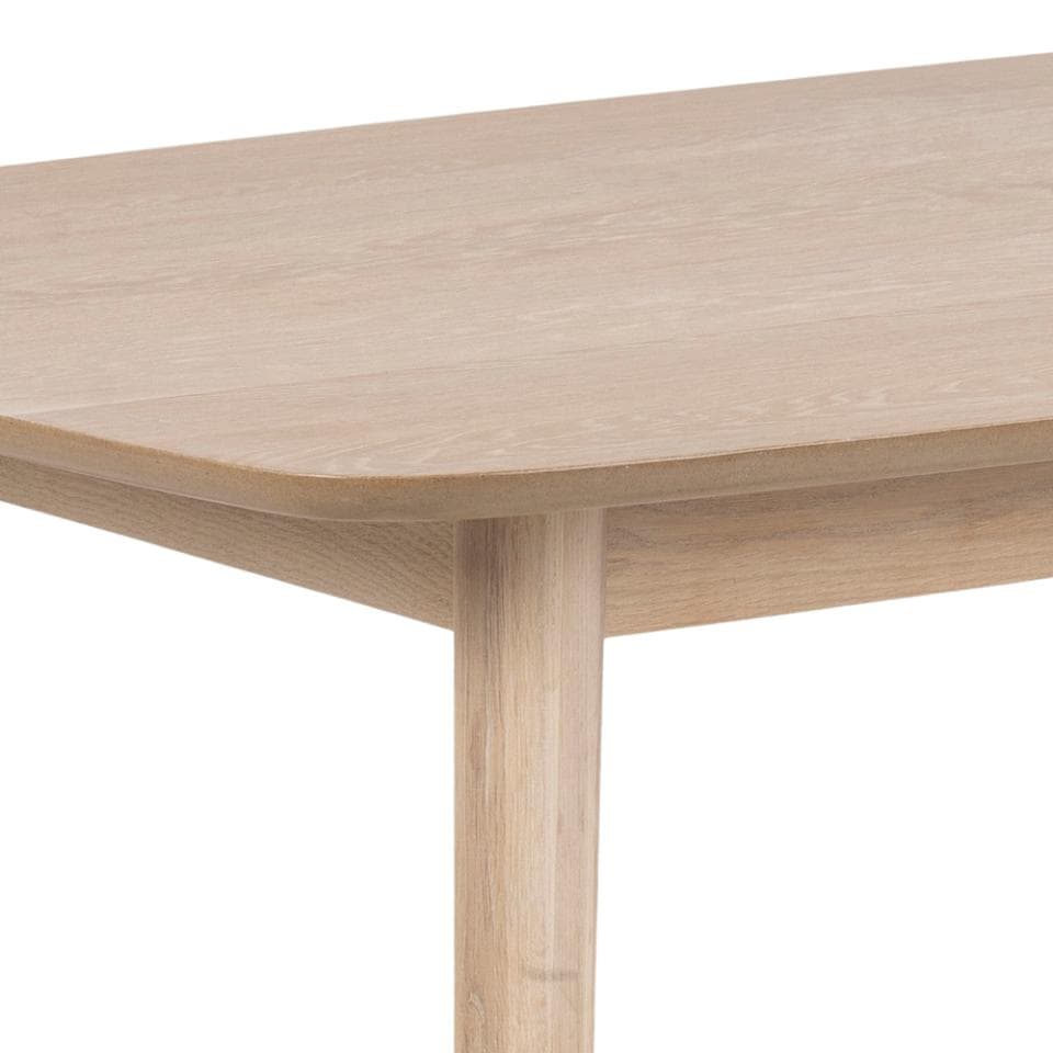 Nicki ruokapöytä valkopigmentoitu tammi 150 cm