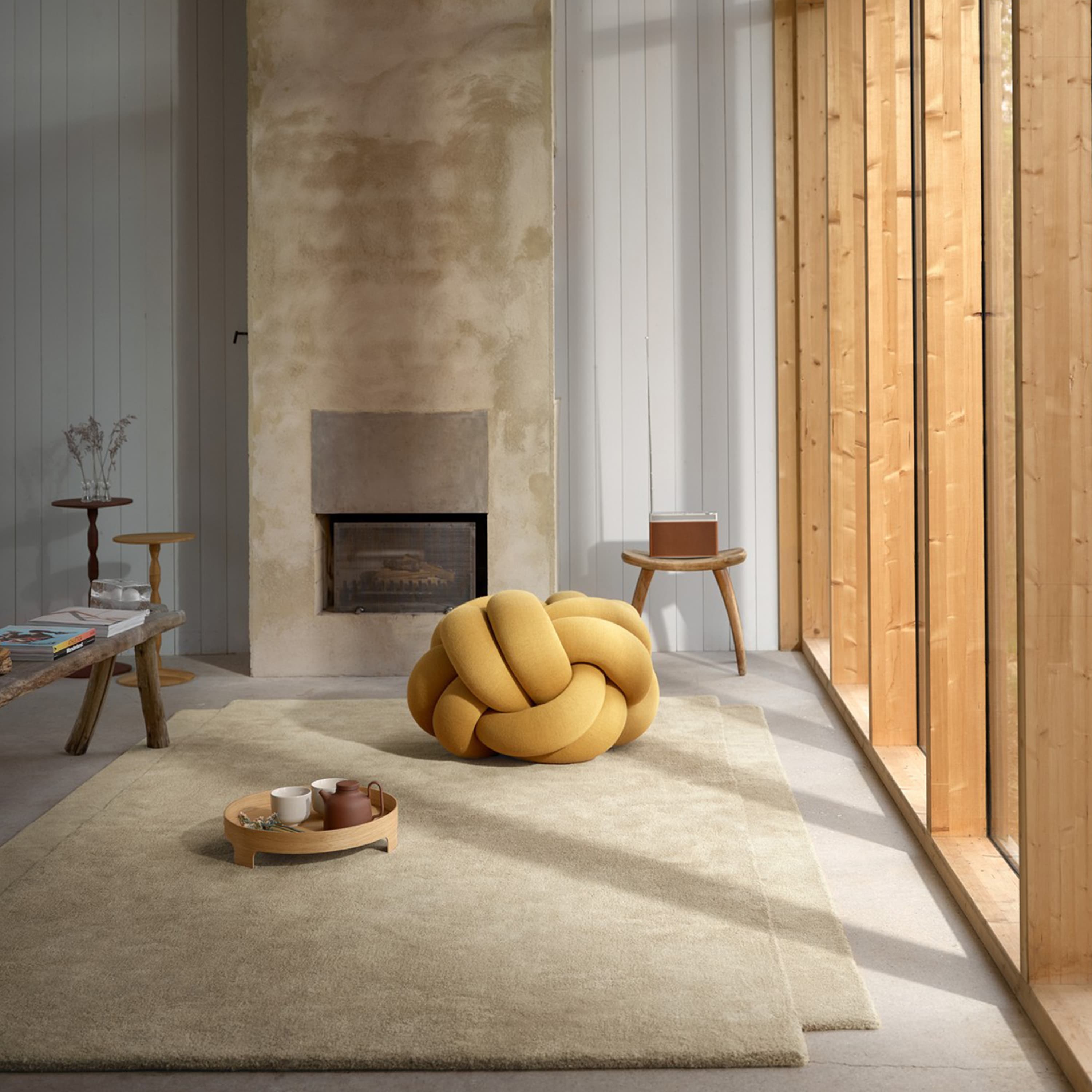 Level Ullmatta Beige 200x300