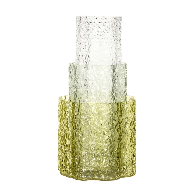 Triple Maljakko Green Clear 3-pack