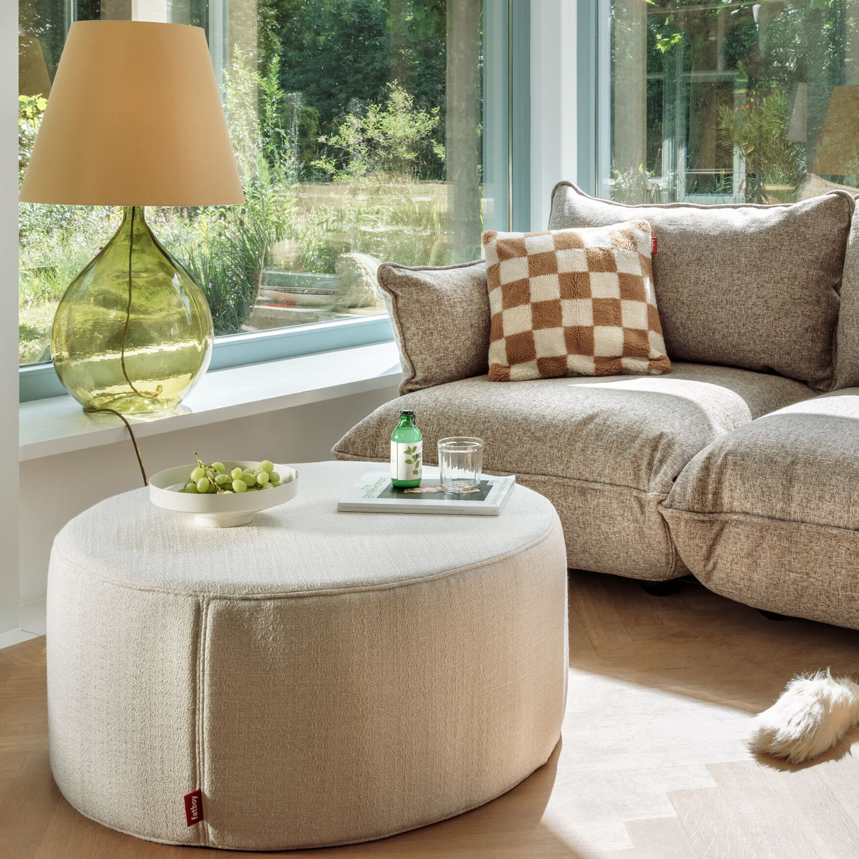 Pfffh Recycled Bouclé Istuinpouf Kerma