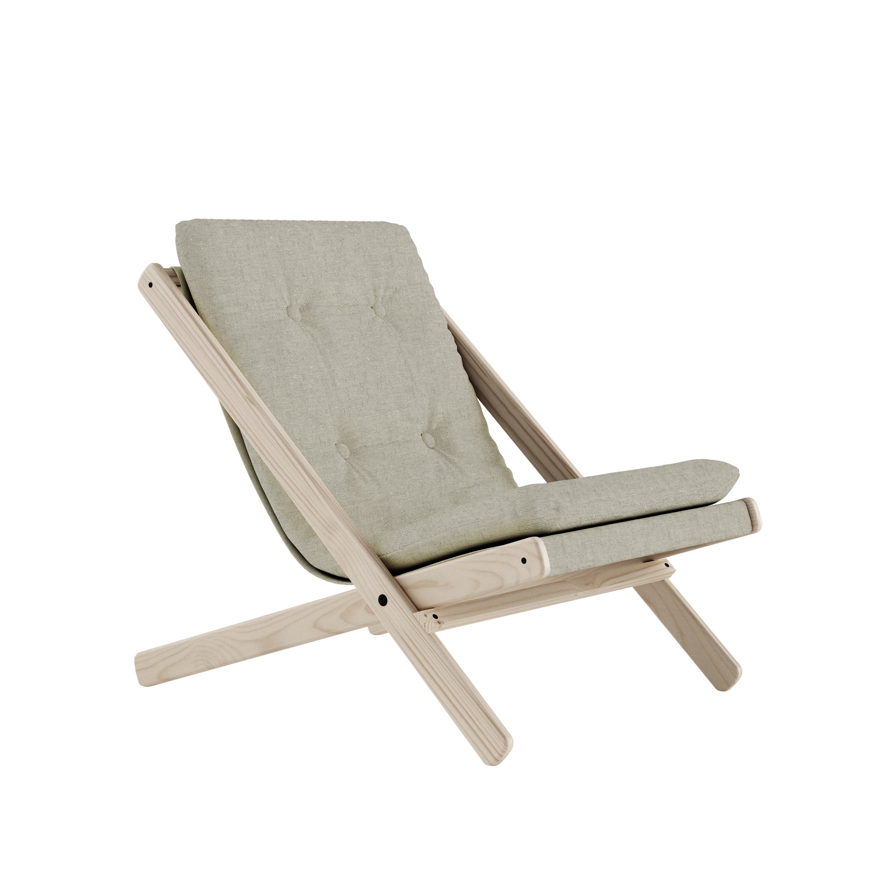 Boogie Loungetuoli Luonnollinen/Pellava