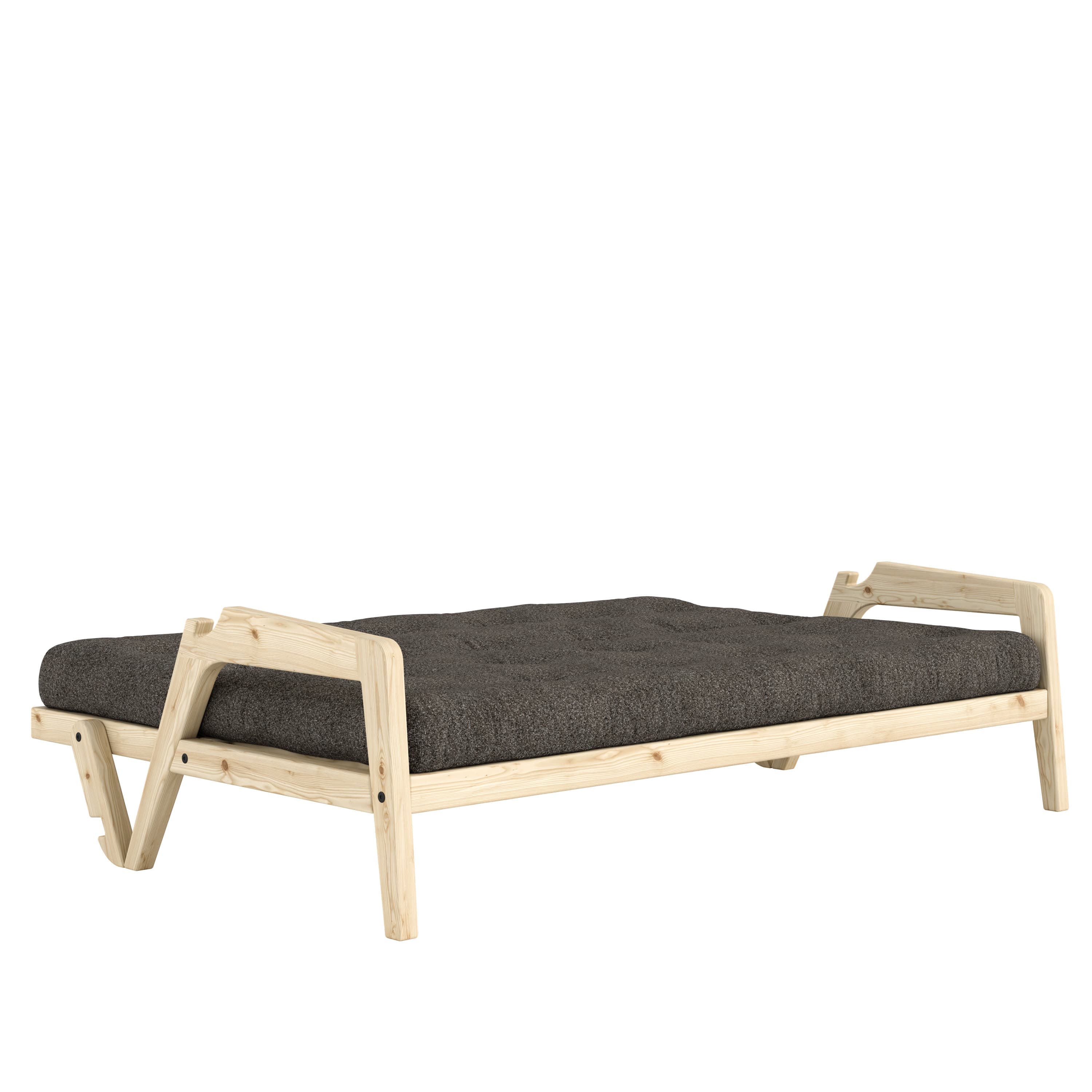 Grab Vuodesohva Clear Lacquered/Mellow Brown 204cm