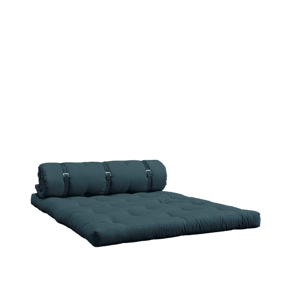 Buckle-up daybed petrol blue 200 cm