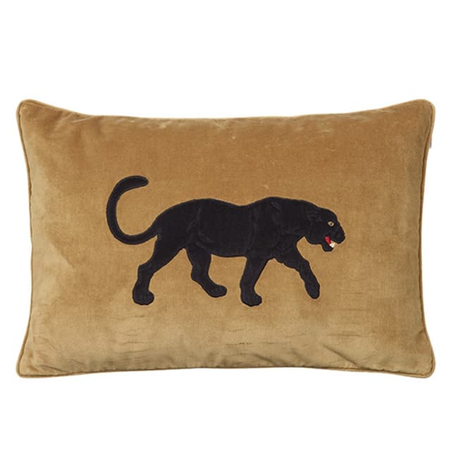 Black Panther Tyynynpäällinen Sametti Masala Keltainen 40x60