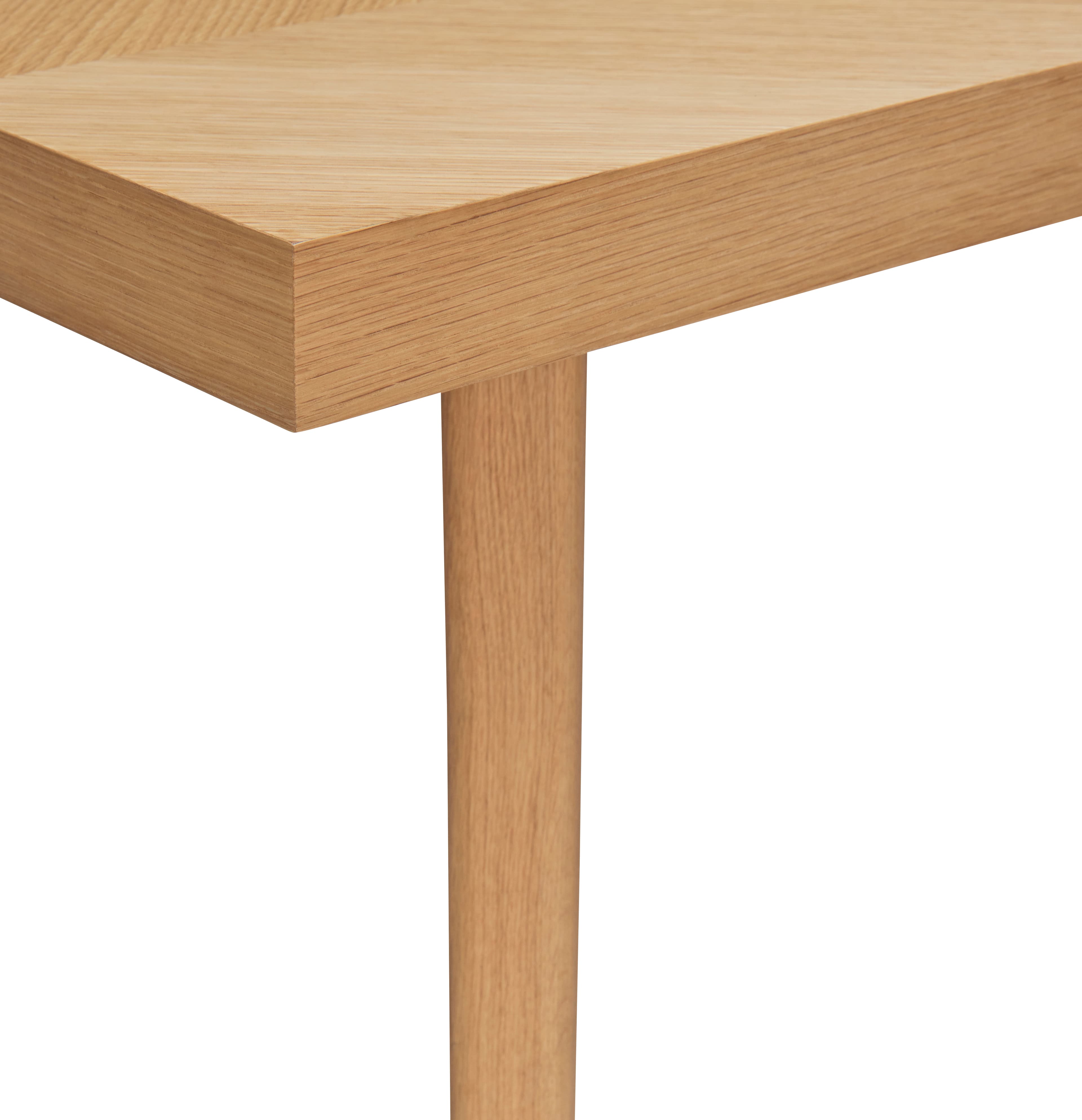Herringbone ruokapöytä fsc tammi 160x80