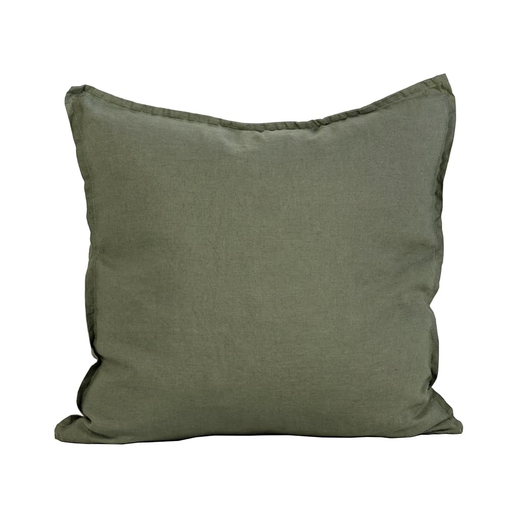 Tyynynpäällinen Pellava Khaki 50x50