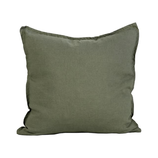 Tyynynpäällinen Pellava Khaki 50x50