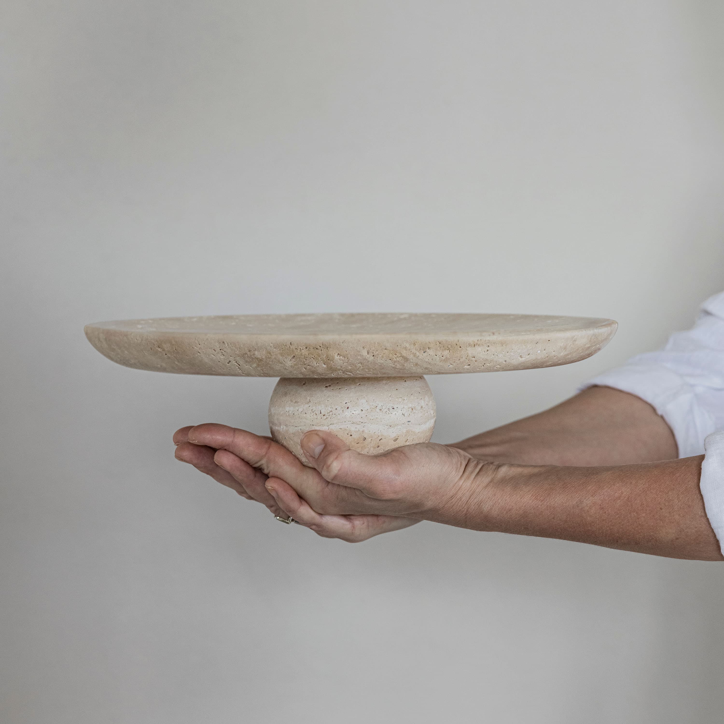 Travertine Jalusta Linen Ø32