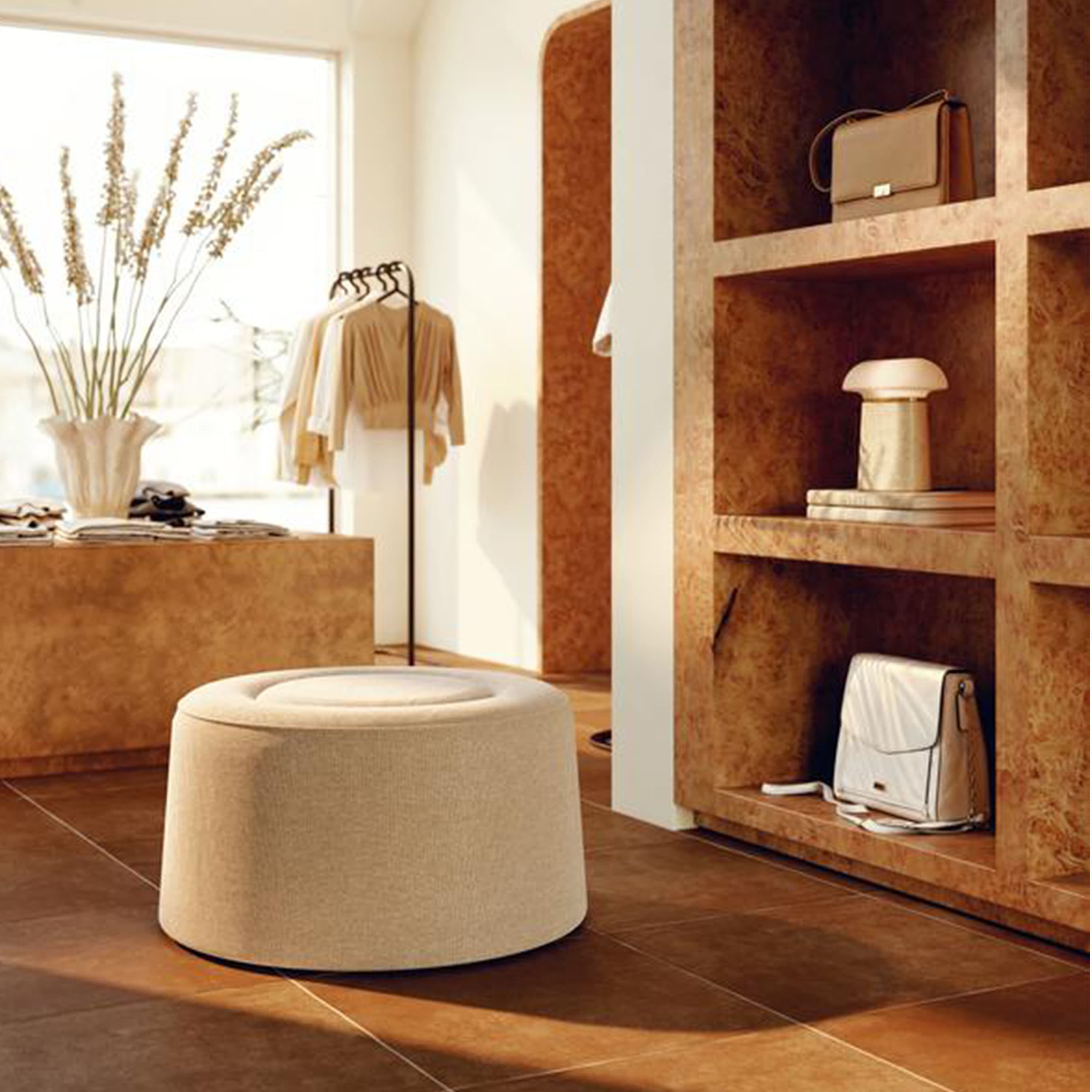 Praline Rahi Luonnollinen bouclé Ø78
