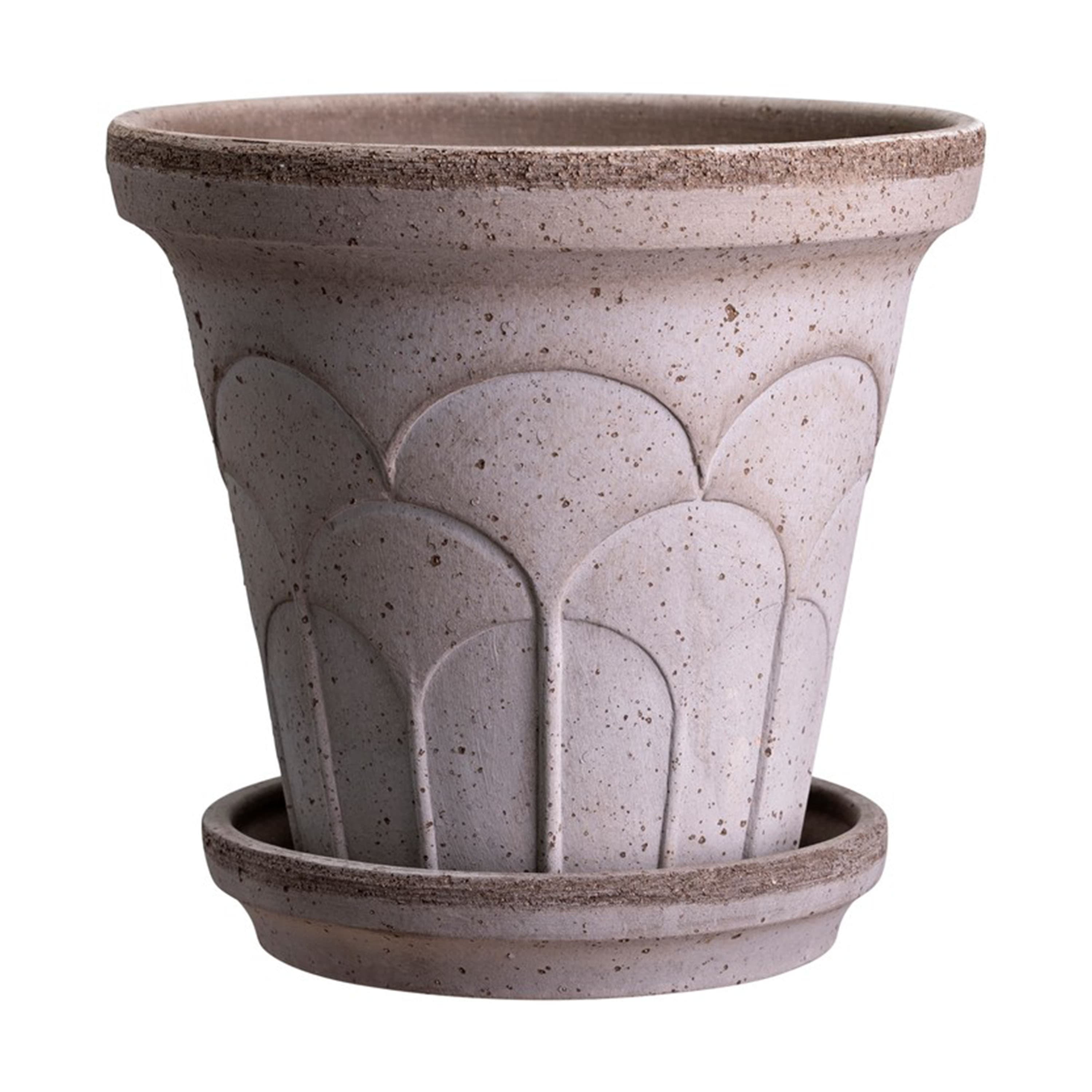 Fleur Ruukku aluslautasella Raw Grey Ø18