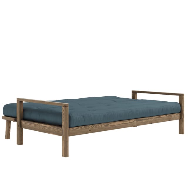 Knob Vuodesohva Ruskea/Sininen vuodesohva 190cm