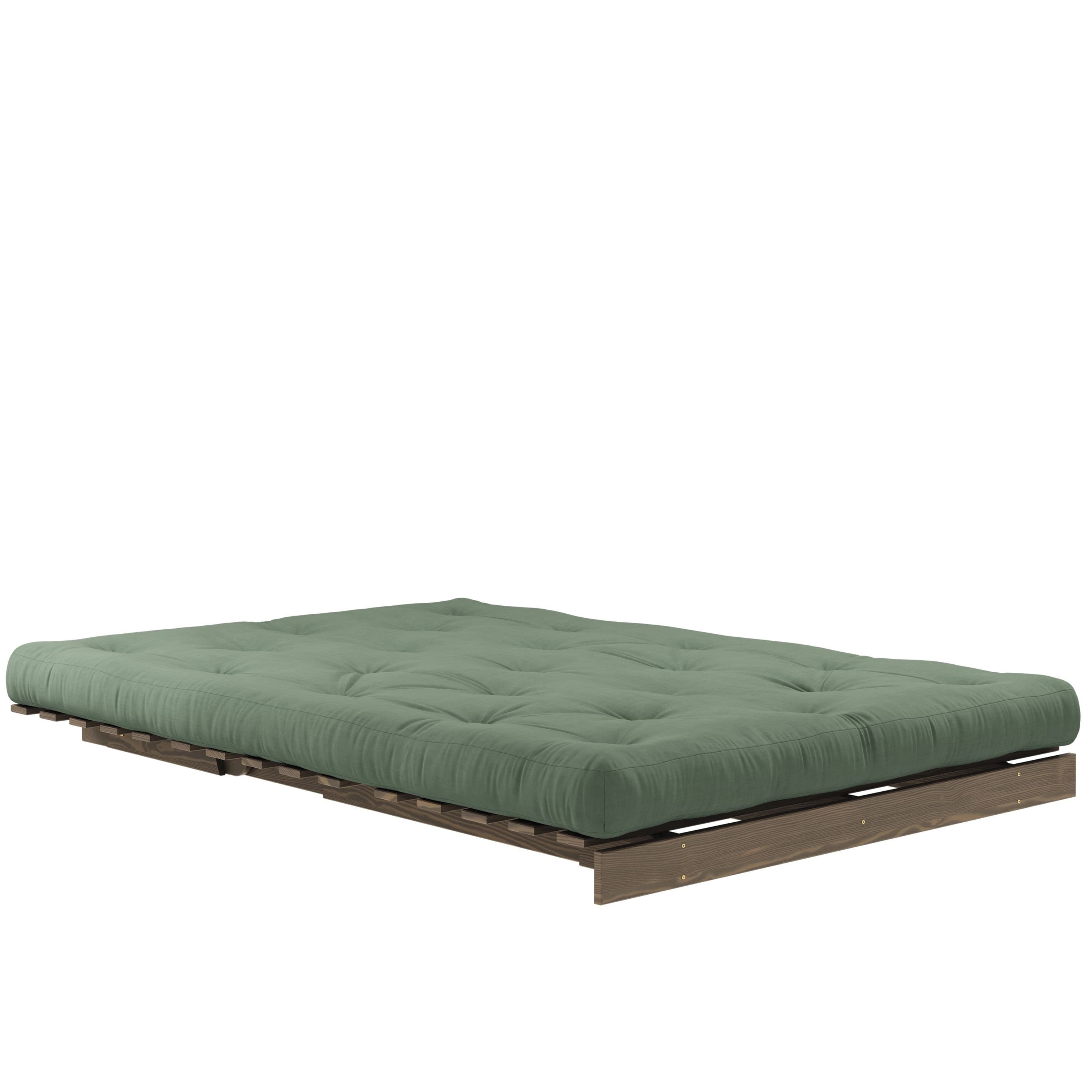Roots Vuodesohva Ruskea/Olive Green 140cm