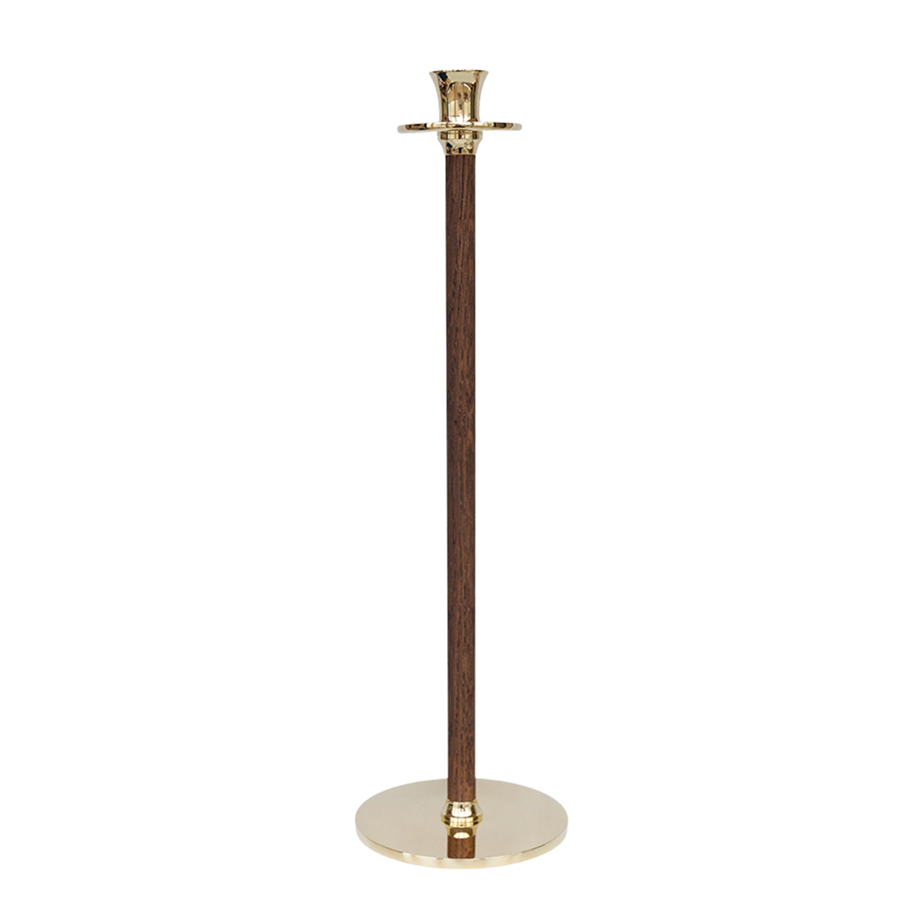 Alto Basso Kynttilänjalka Kulta 39cm