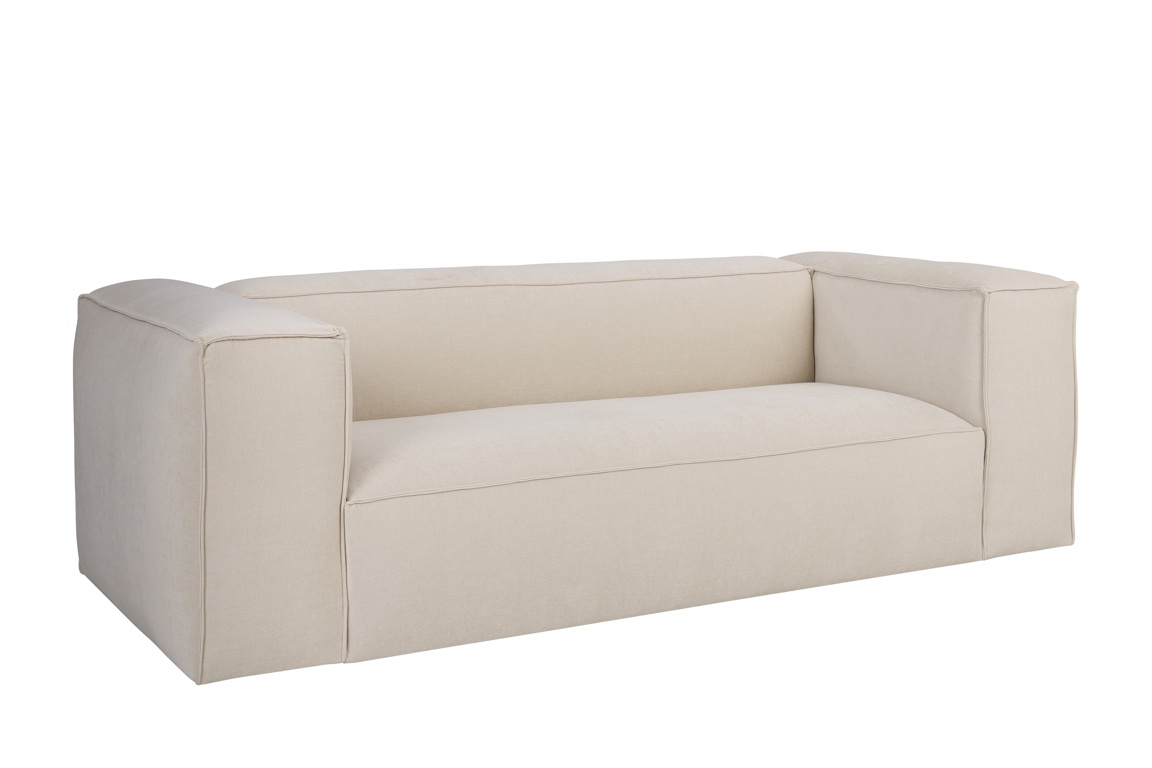Luca 3-istuttava Sohva Creme 235cm