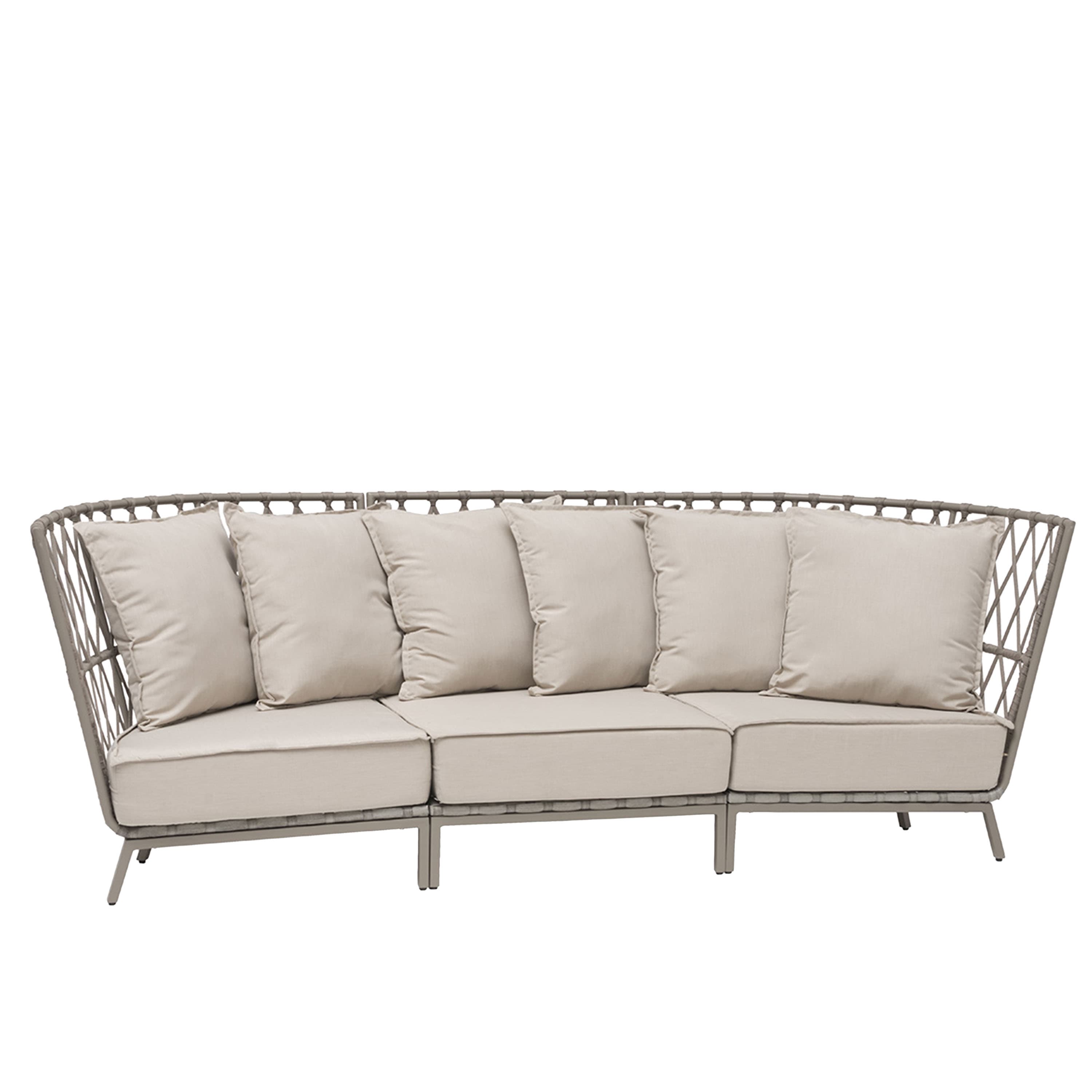 Jet Set 3-istuttava Loungesohva Beige 274cm