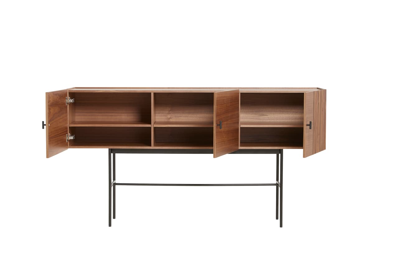 Array senkki walnut/black 180 cm