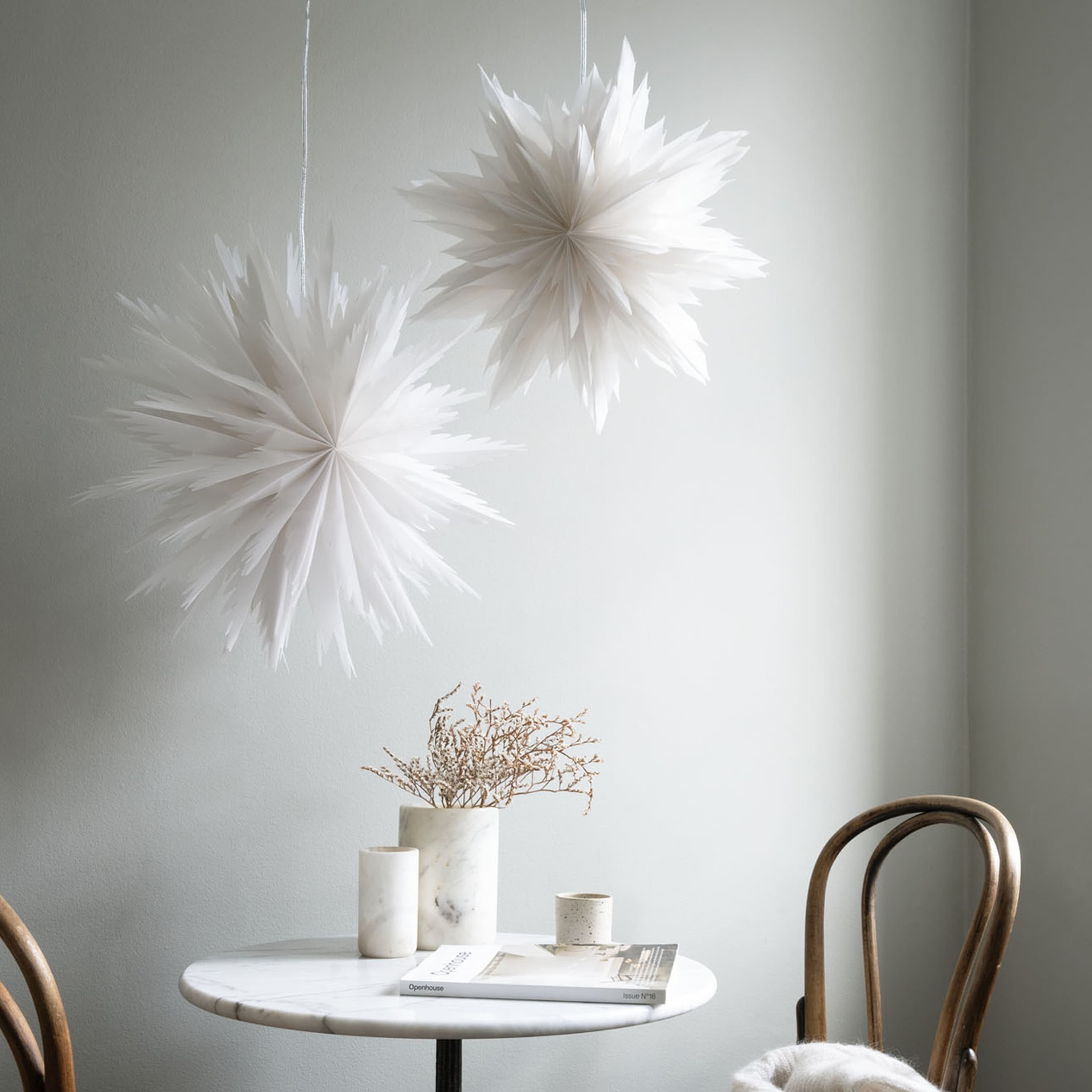 Liz Joulutähti White 50cm