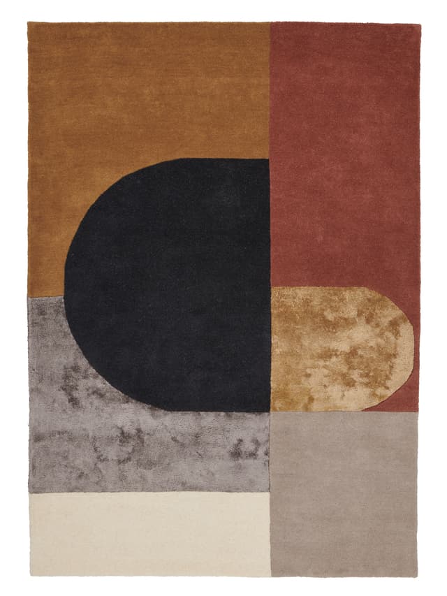 Vilja villamatto mustard 250x350