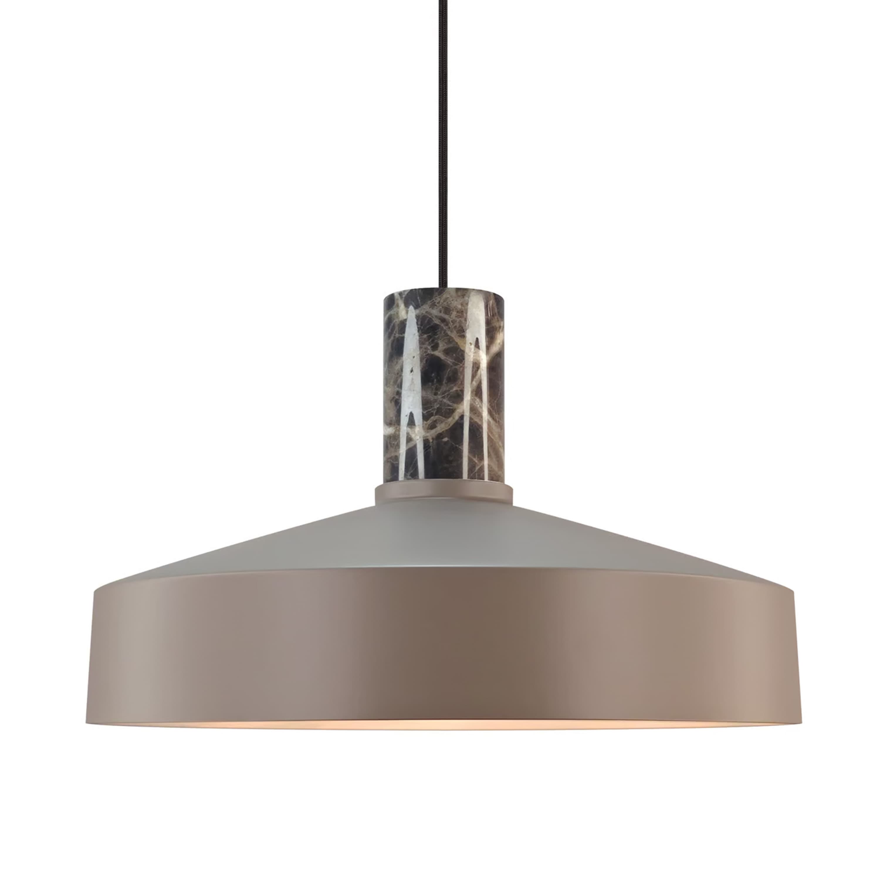 Elvas marble Kattovalaisin Vaalea ruskea Ø37