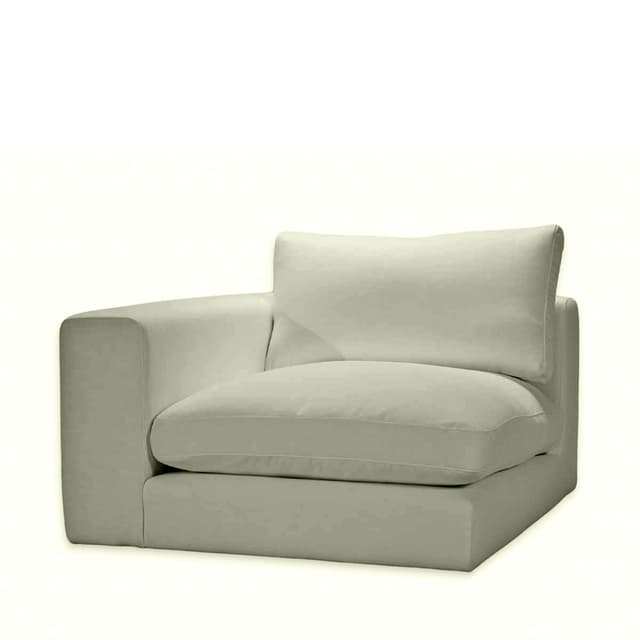Capri 1-istuttava sohvamoduuli vasen käsinoja Green 107cm